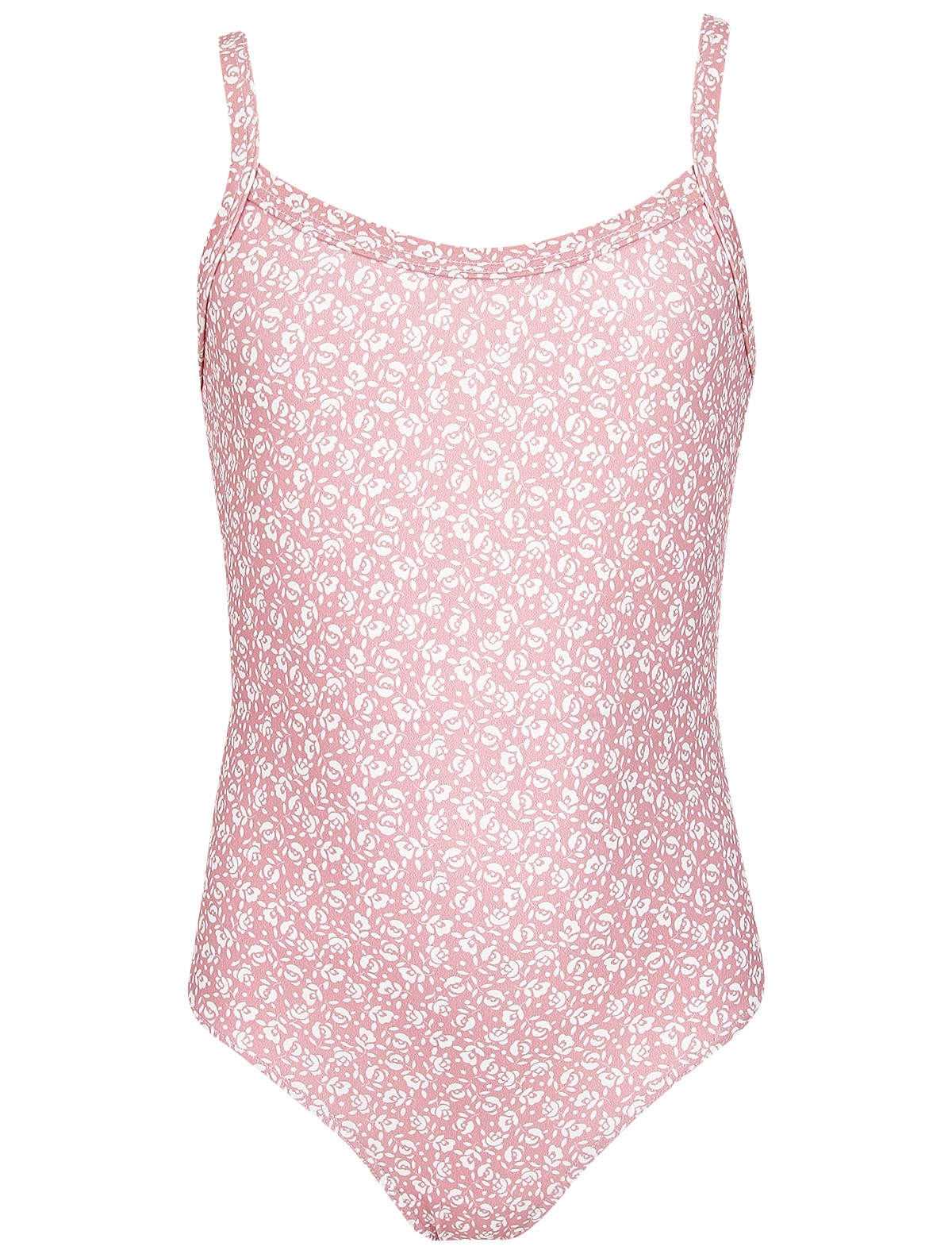 Слитный купальник с принтом