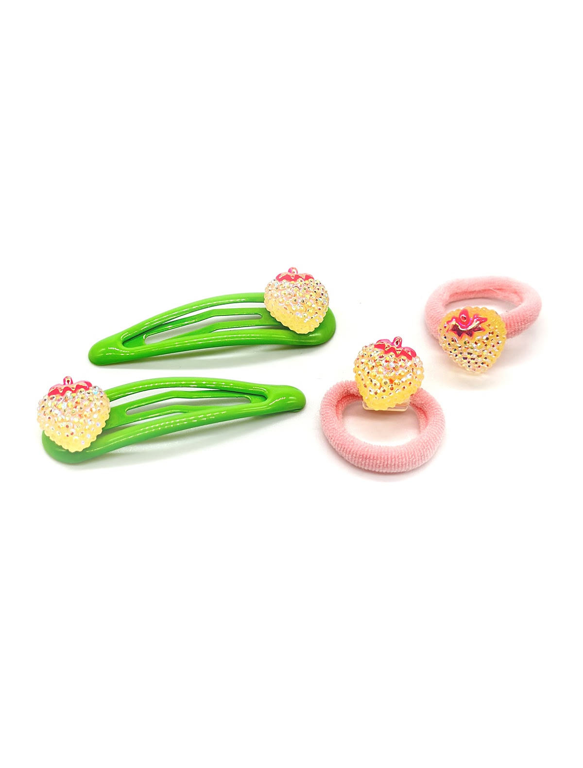 

Заколка Junefee, Зеленый, 2784603