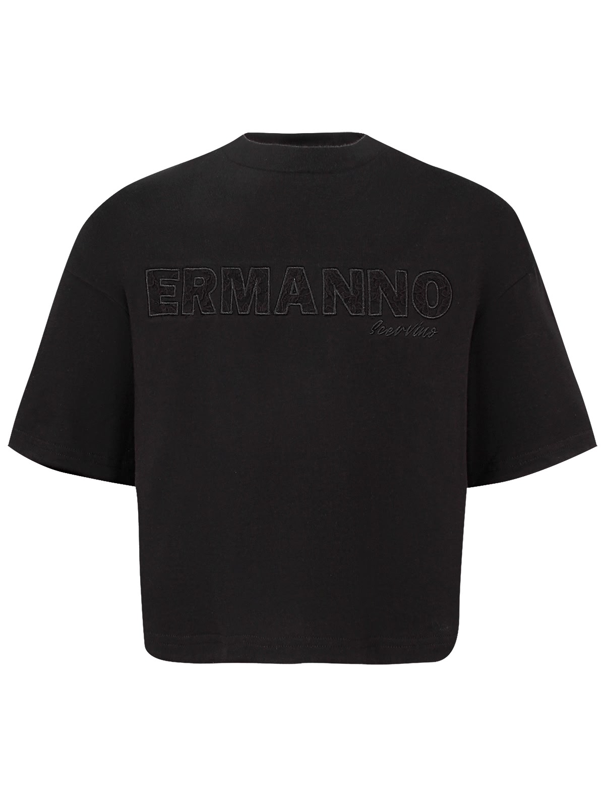 Футболка с кружевом на спине