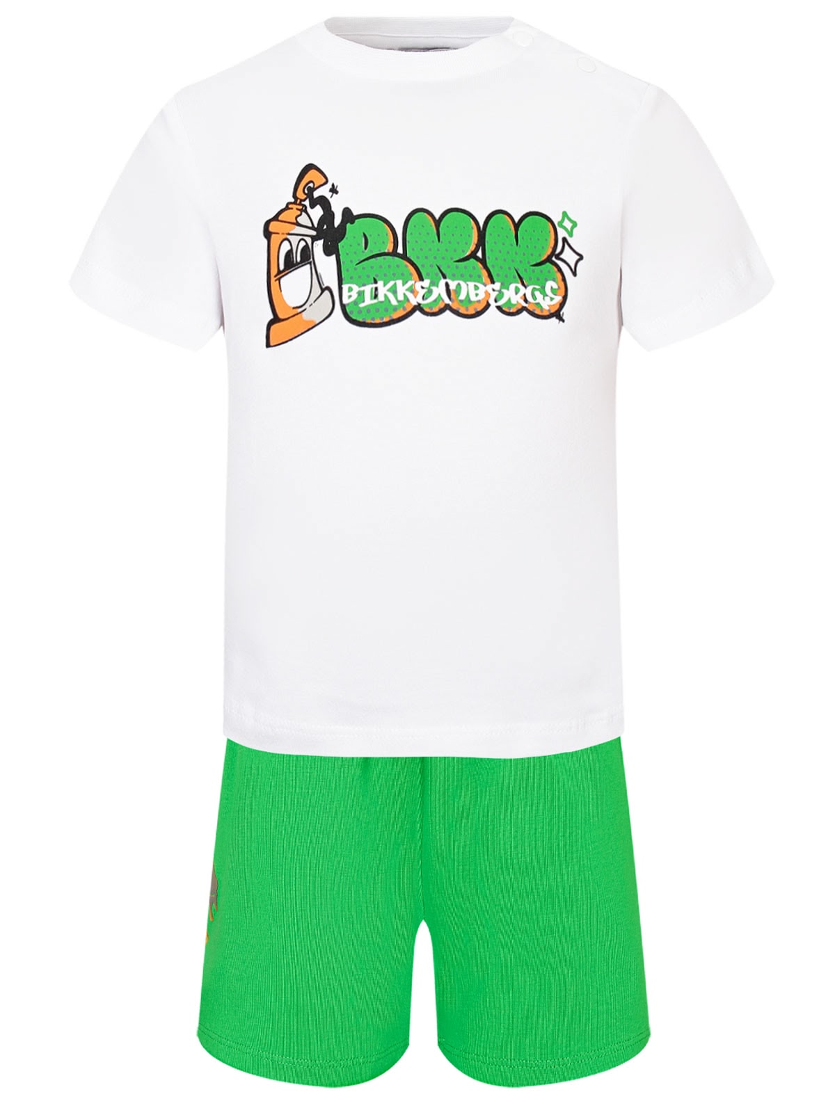 Комплект из 2 шт.  с принтом граффити