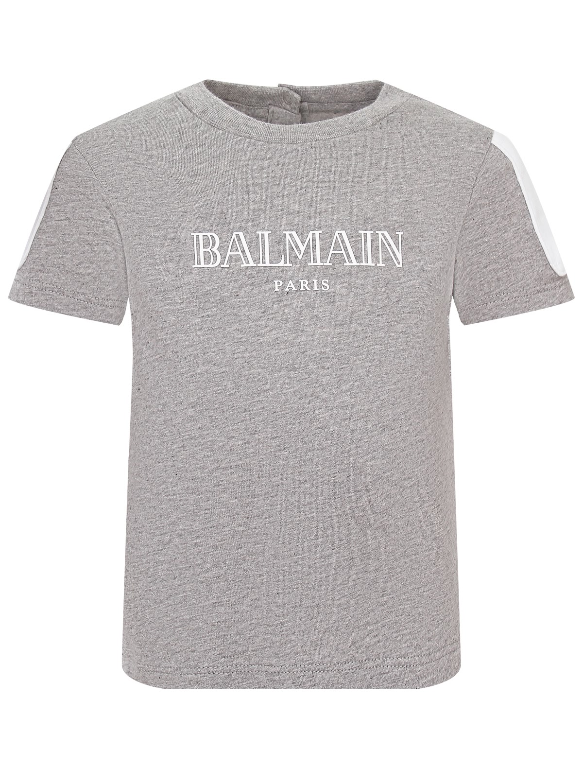 Серая хлопковая футболка