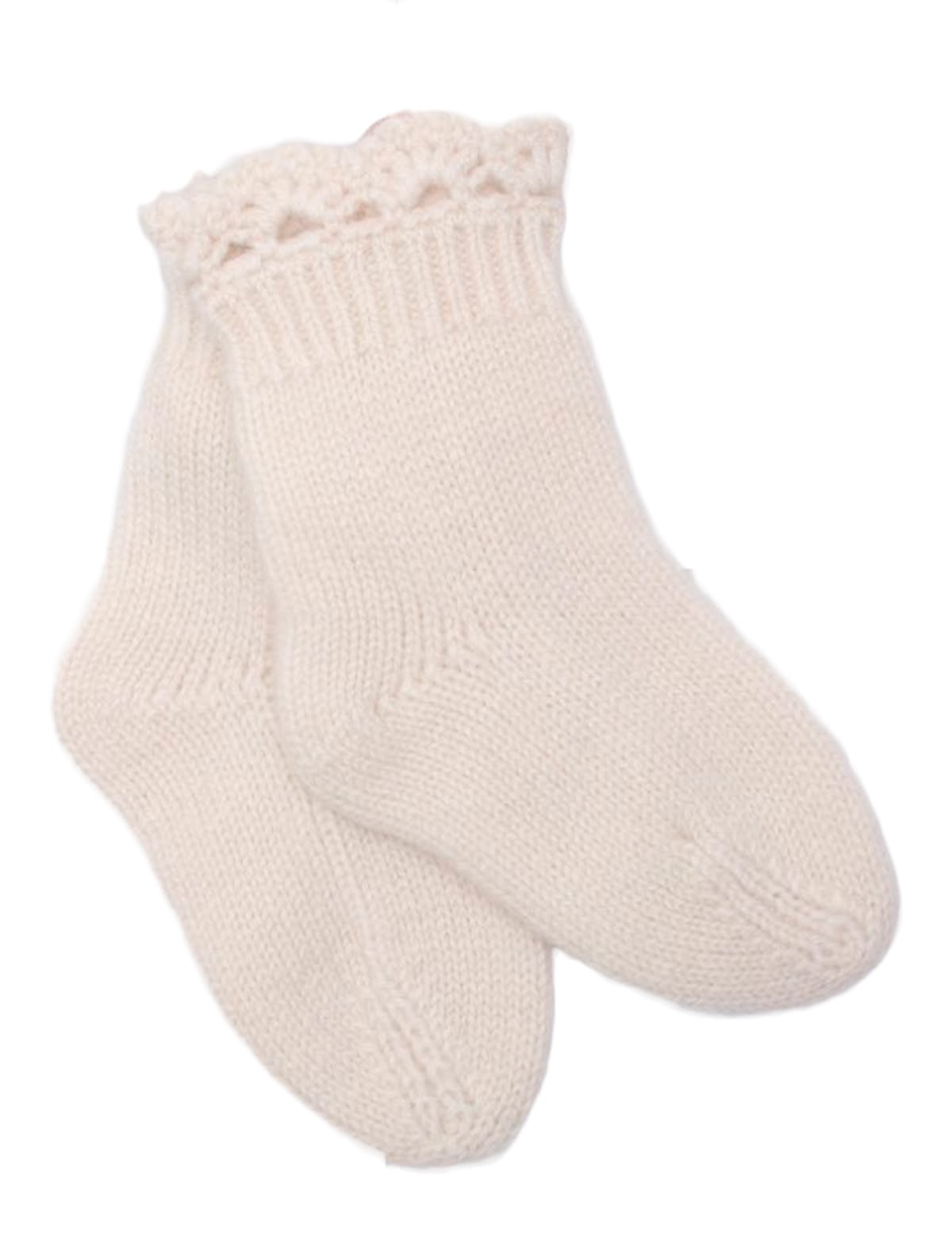 Кремовые носки из кашемира