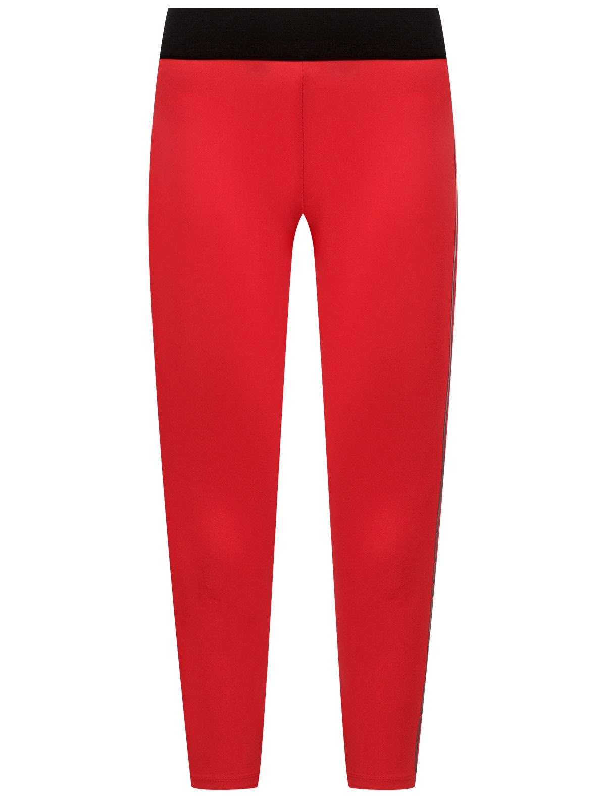 красные Леггинсы с лампасами