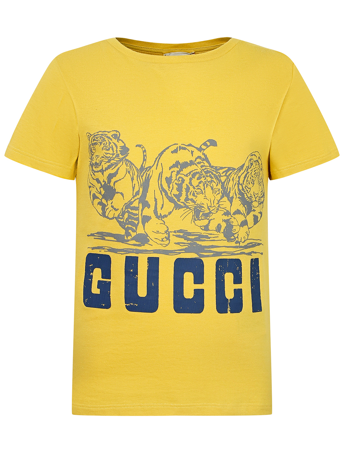 

Футболка GUCCI, Желтый, 2171754