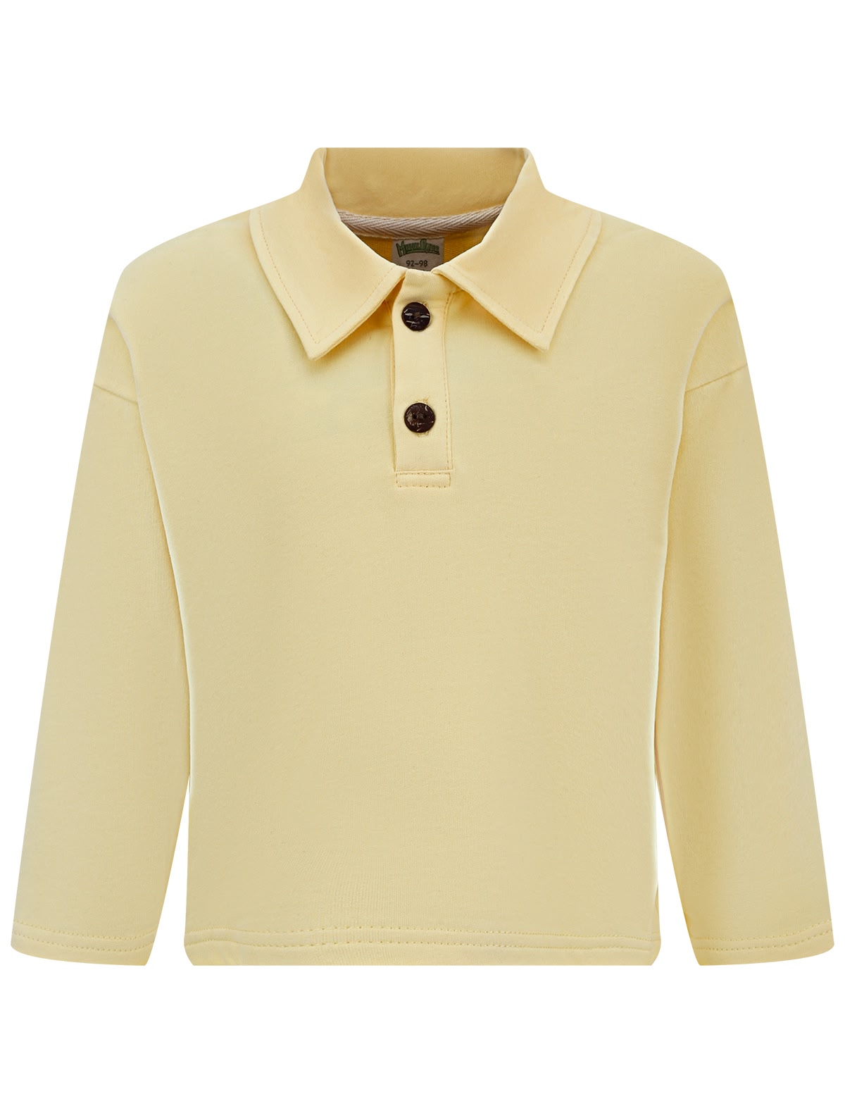 Поло лимонного цвета