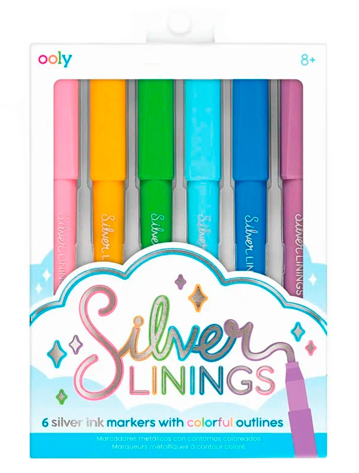 Набор цветных фломастеров, 6шт