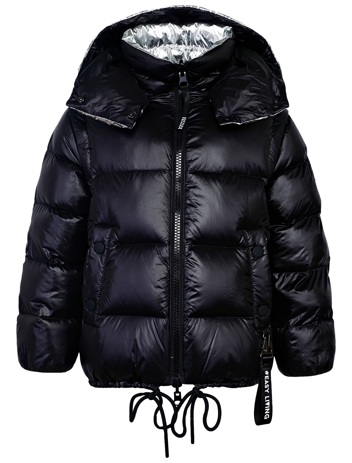 Двусторонний пуховик-трансформер