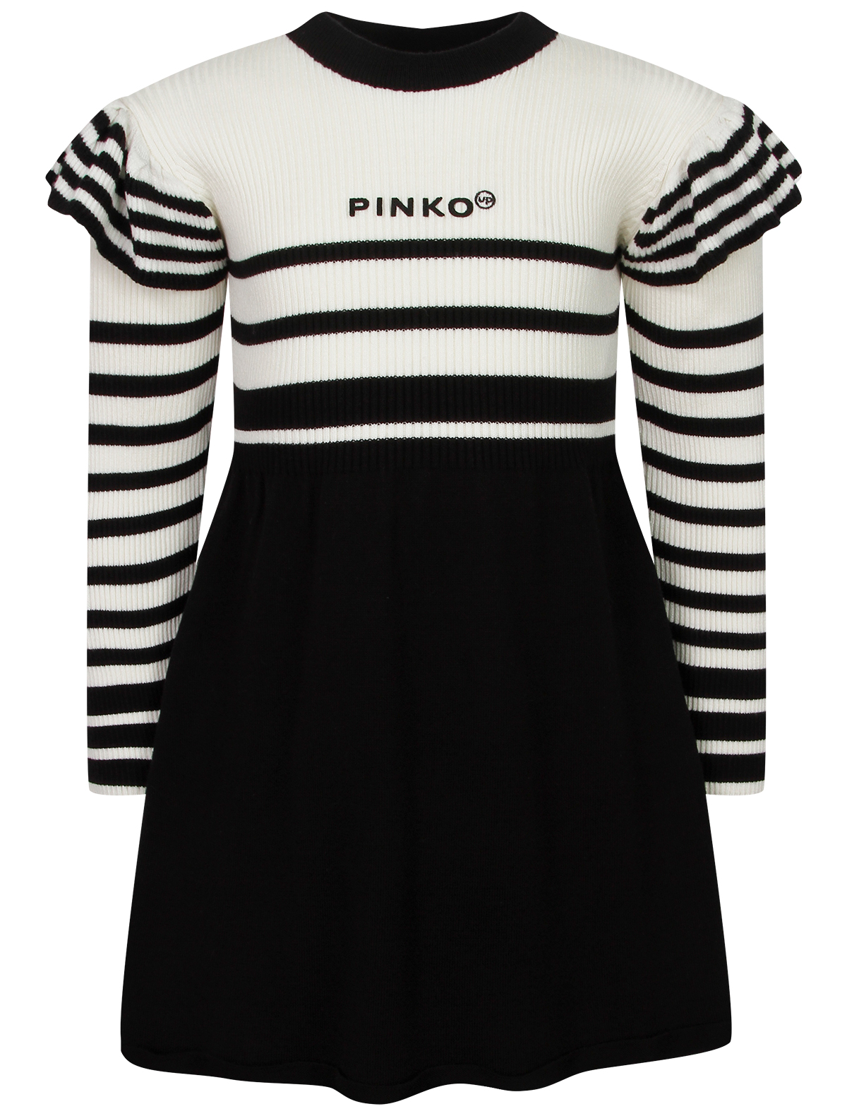 Платье Pinko 2619503, цвет черный, размер 4 1054609386460 - фото 1