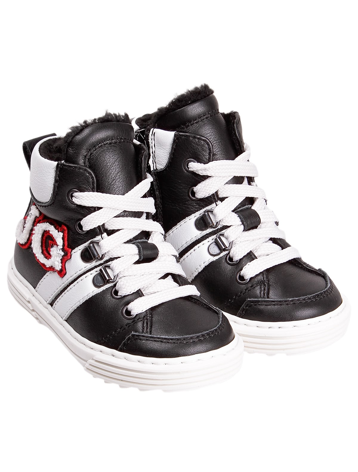 Утепленные Кеды из натуральной кожи