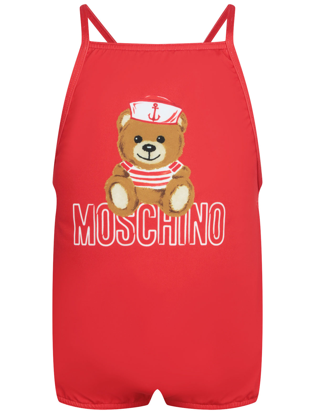 Купальник Moschino красного цвета