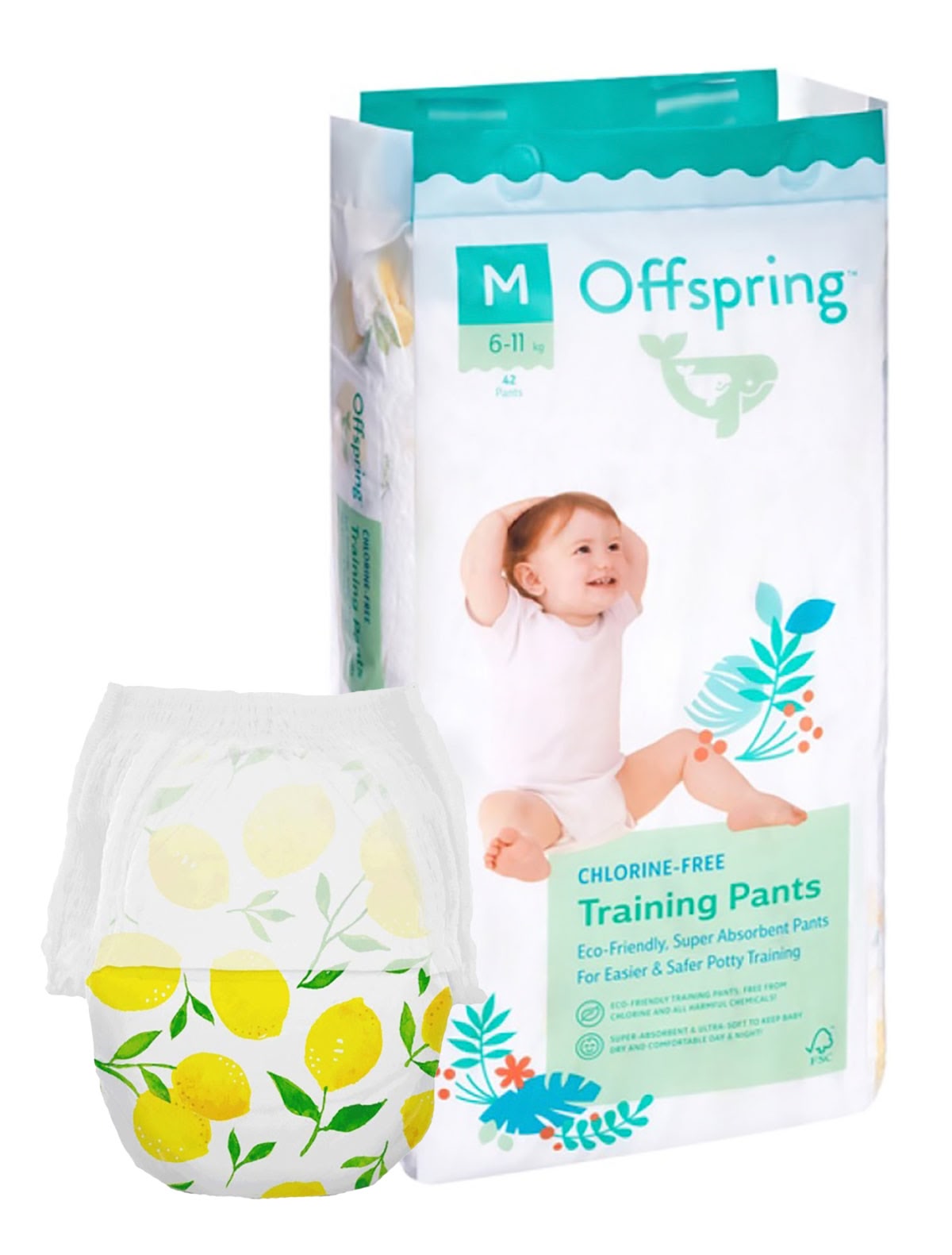 Трусики-подгузники, M 6-11 кг. 42 шт.