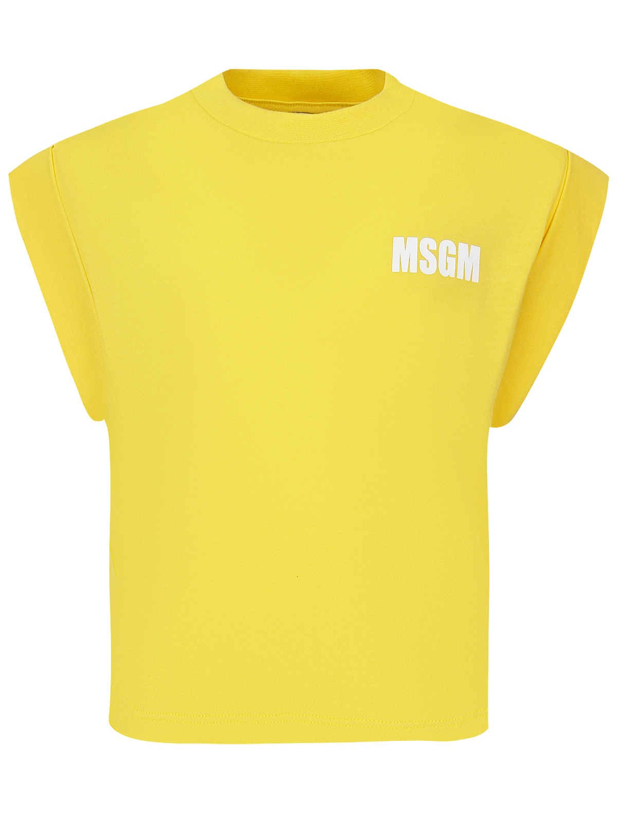 

Футболка MSGM, Желтый, 2752524