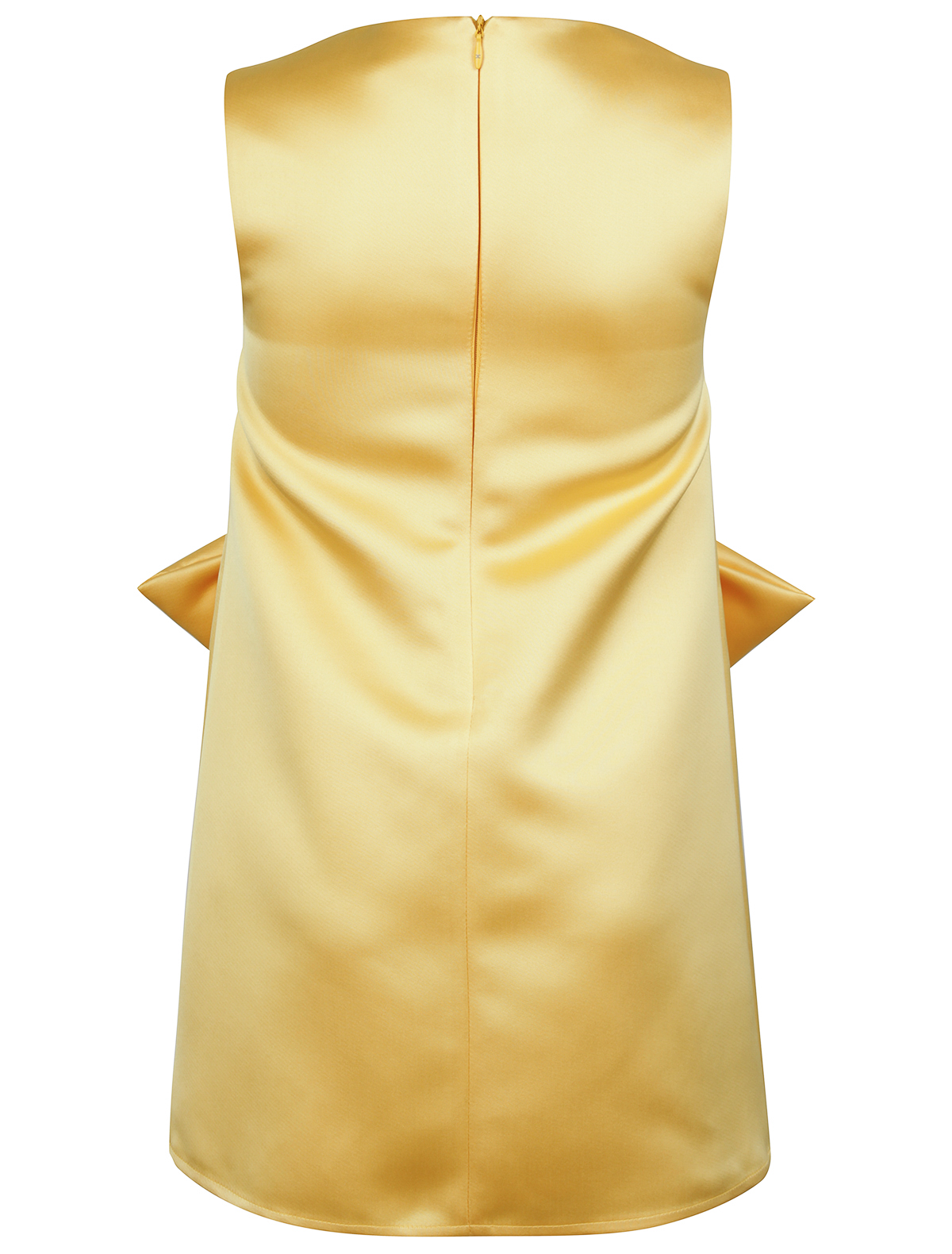 Платье ELISABETTA FRANCHI 1991252, цвет желтый, размер 11 1052809970045 - фото 3