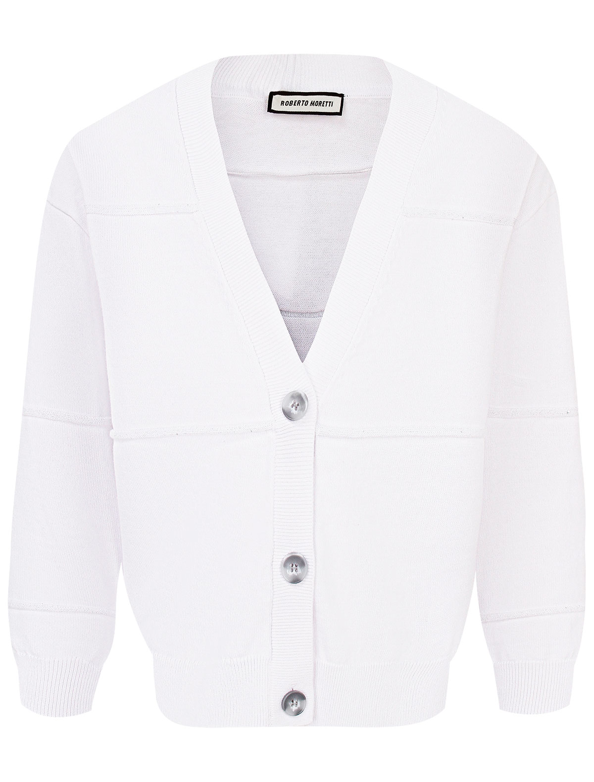 Кардиган с V-образным вырезом