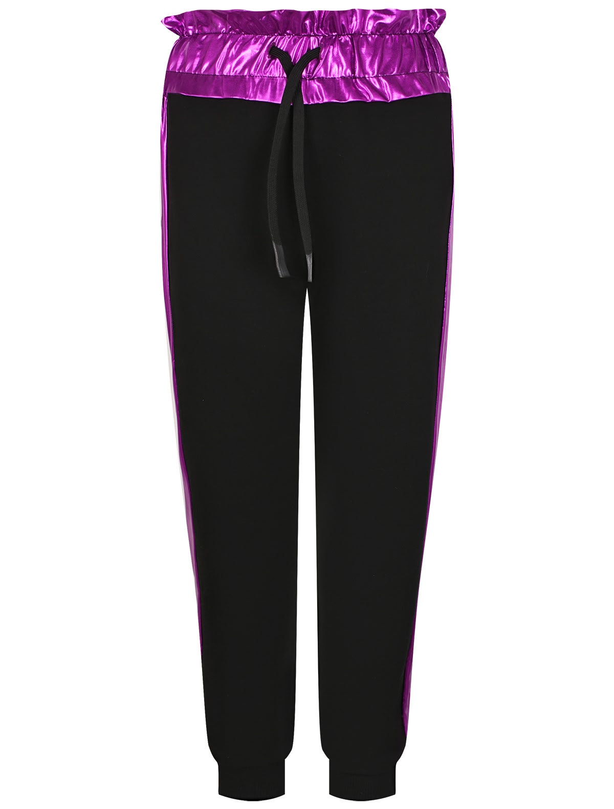 спортивные брюки со сборкой на талии