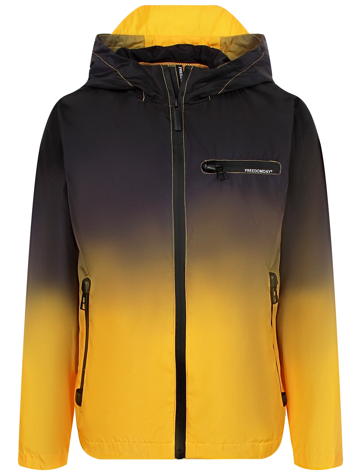 Ветровка с градиентом