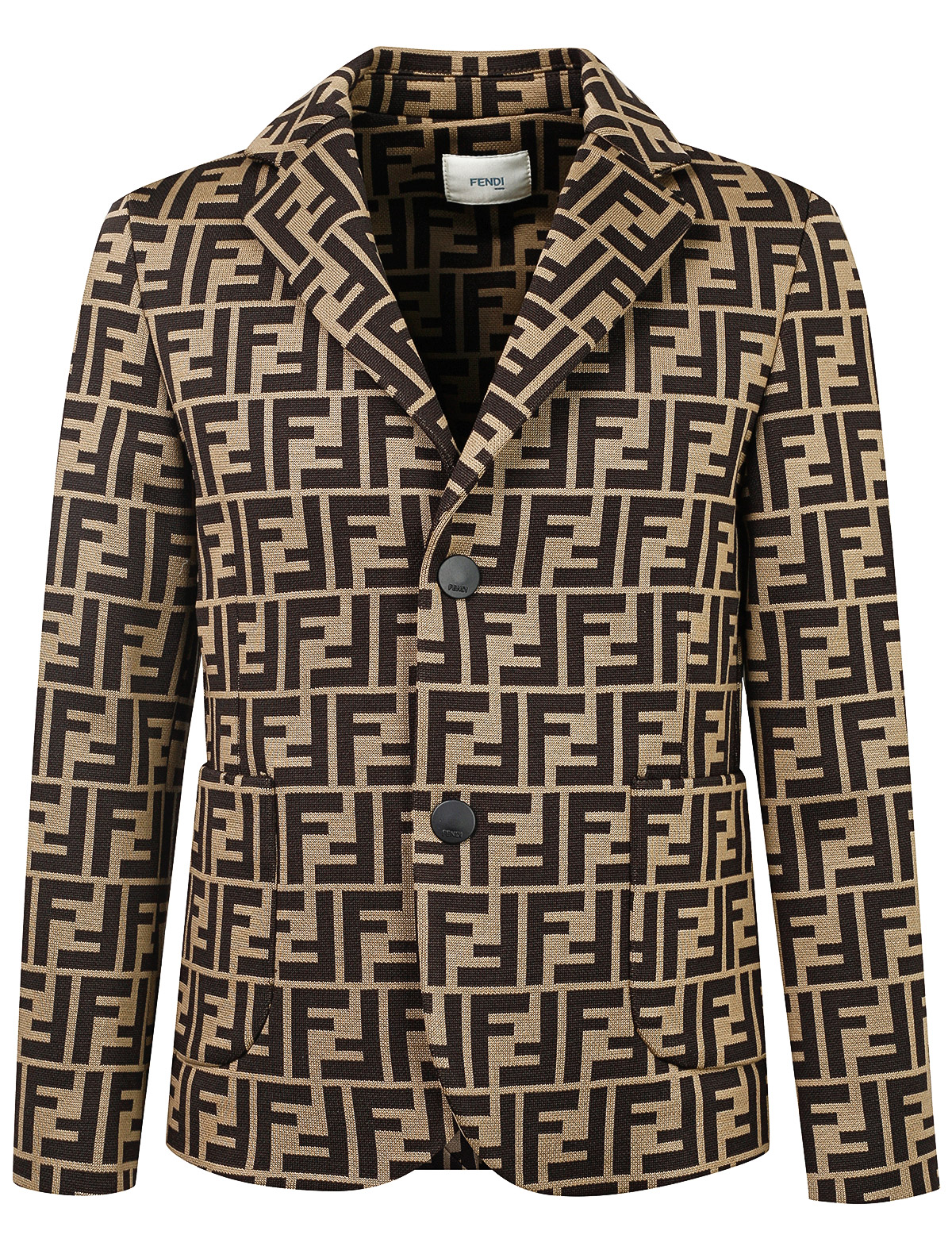 Пиджак Fendi 2108704, цвет коричневый, размер 13 1331819980023 - фото 1