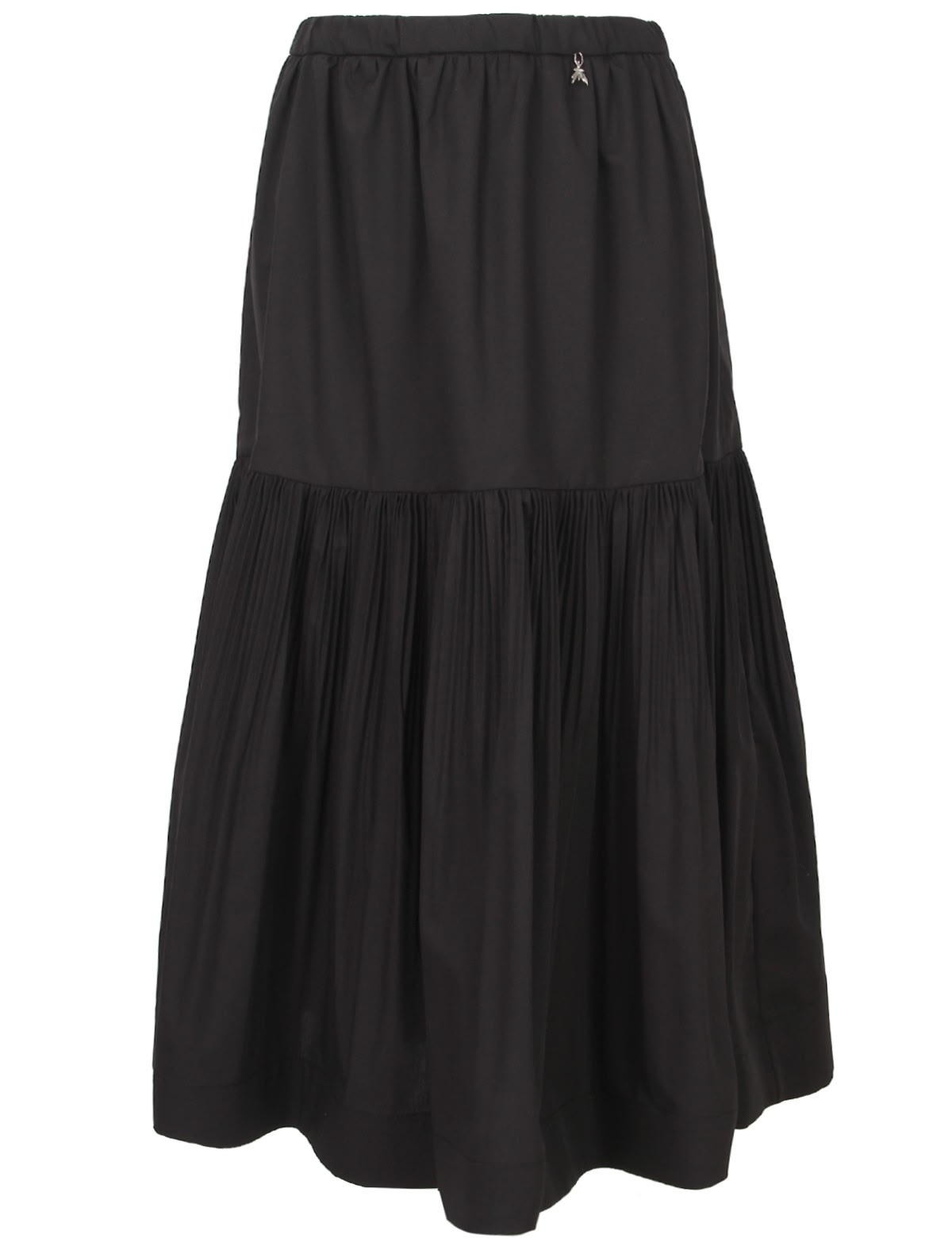 Длинная чёрная юбка