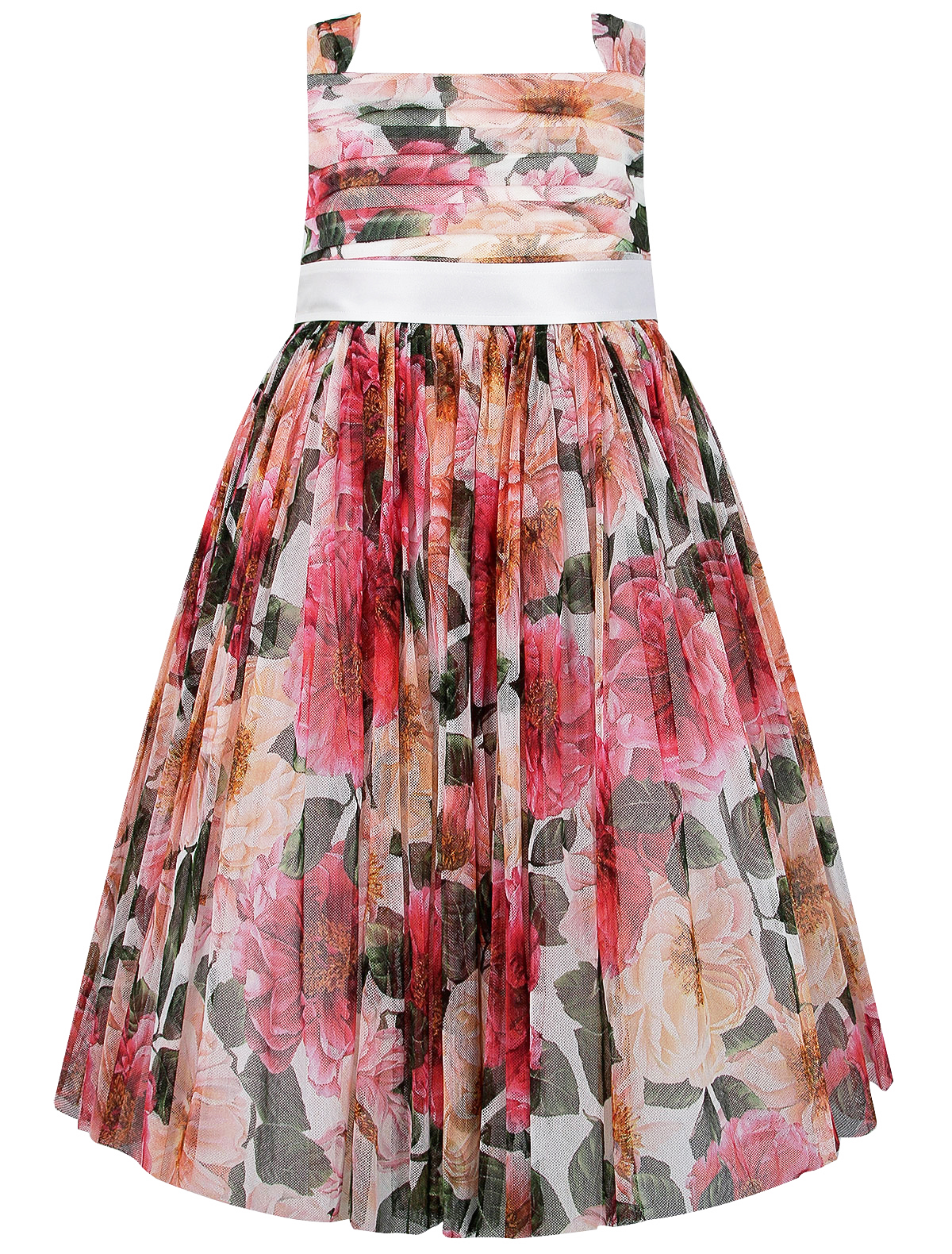 Платье Dolce & Gabbana 2282556, цвет розовый, размер 7 1054509175287 - фото 1