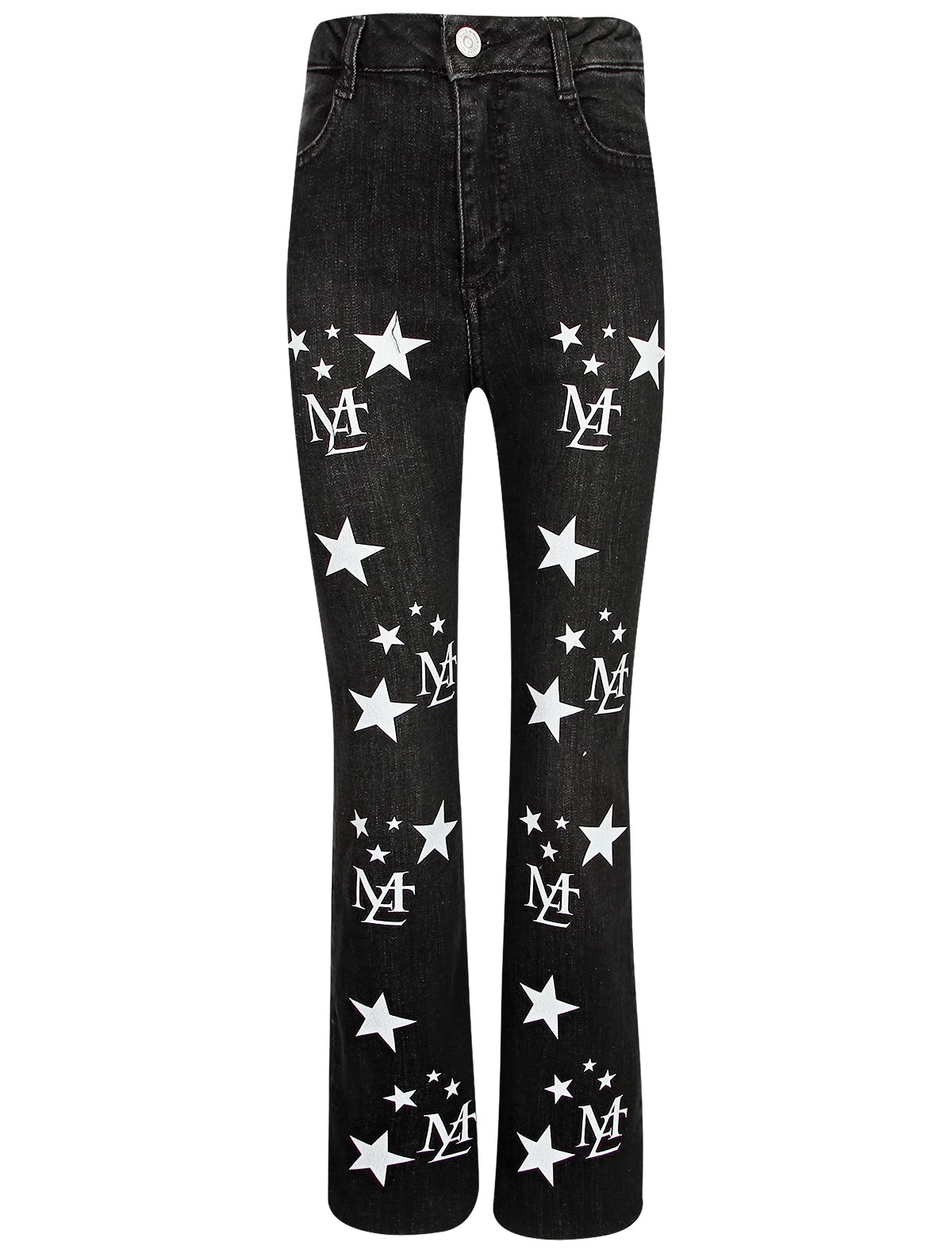 Чёрные джинсы со звёздами