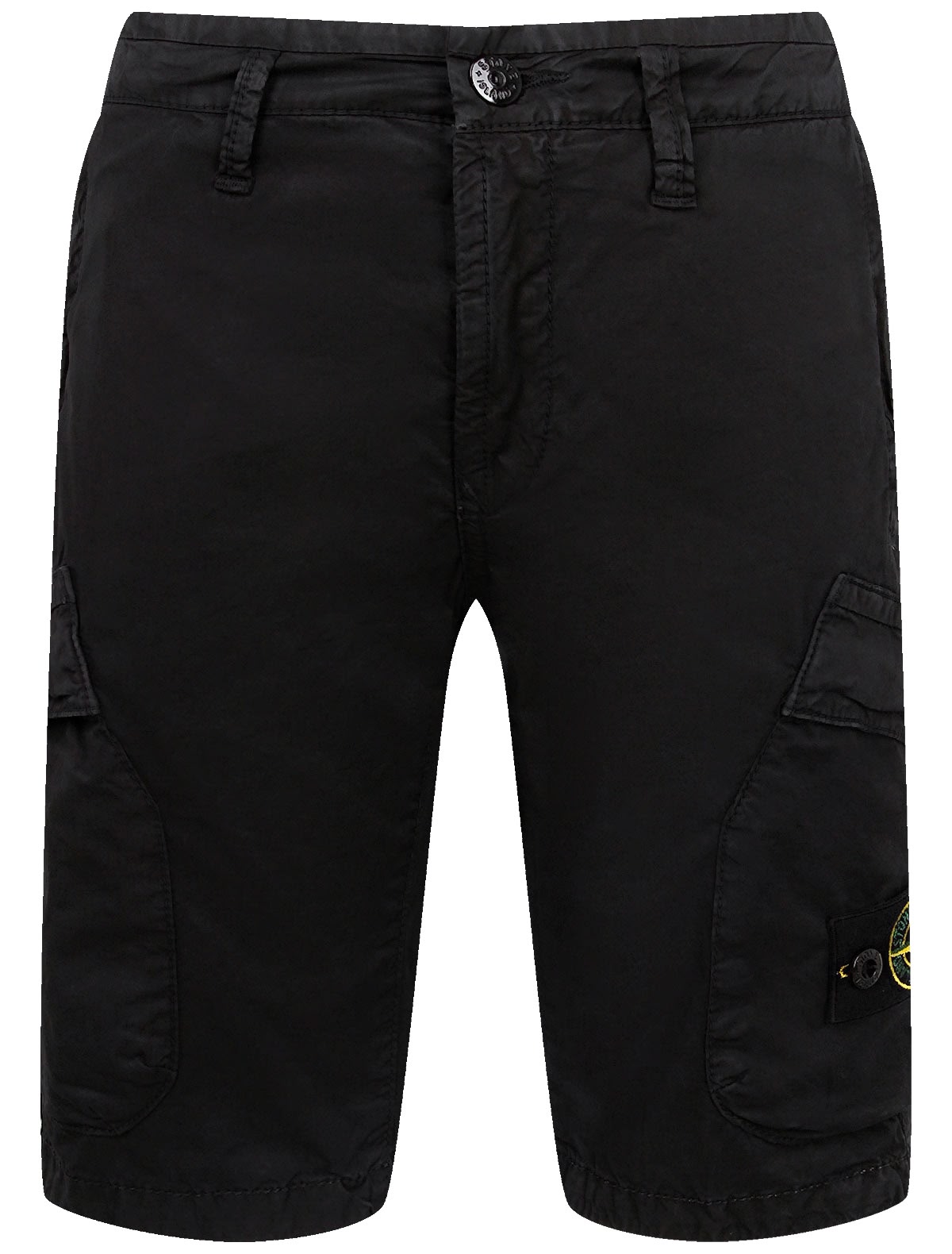 Черные хлопковые шорты