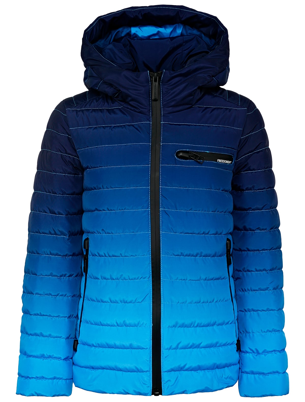 Куртка с градиентным принтом