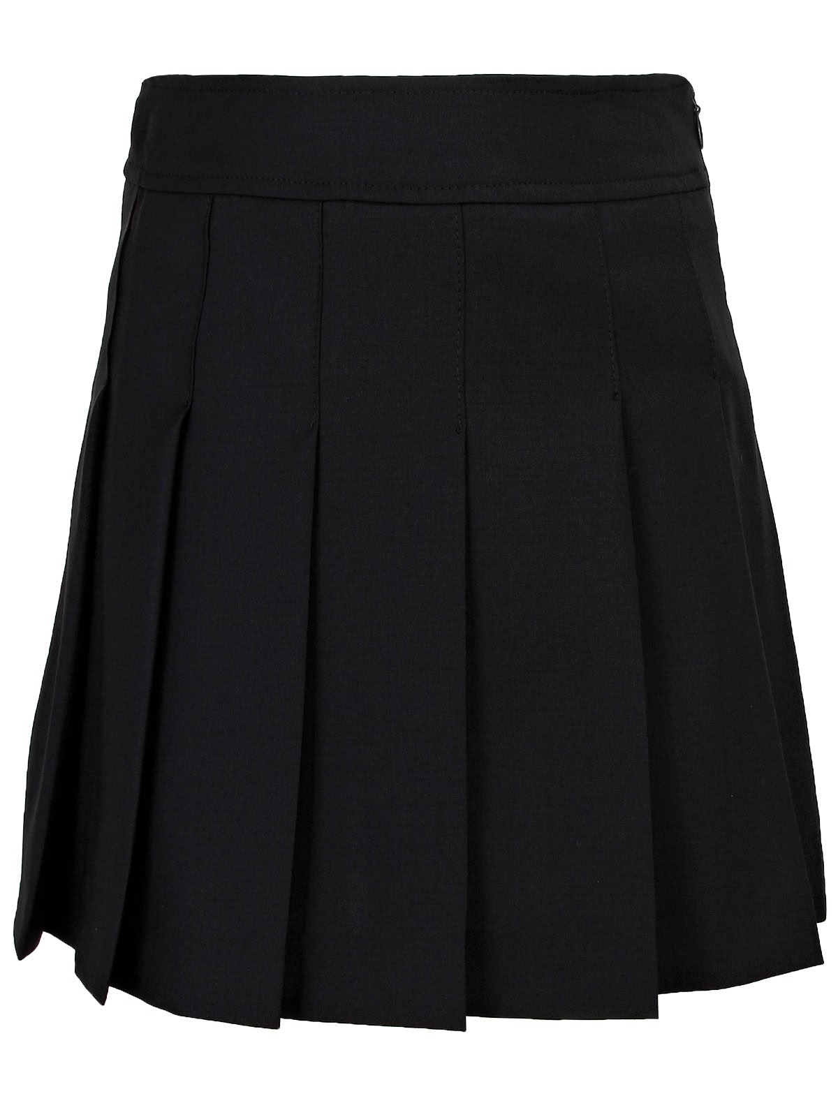 Шерстяная юбка в складку