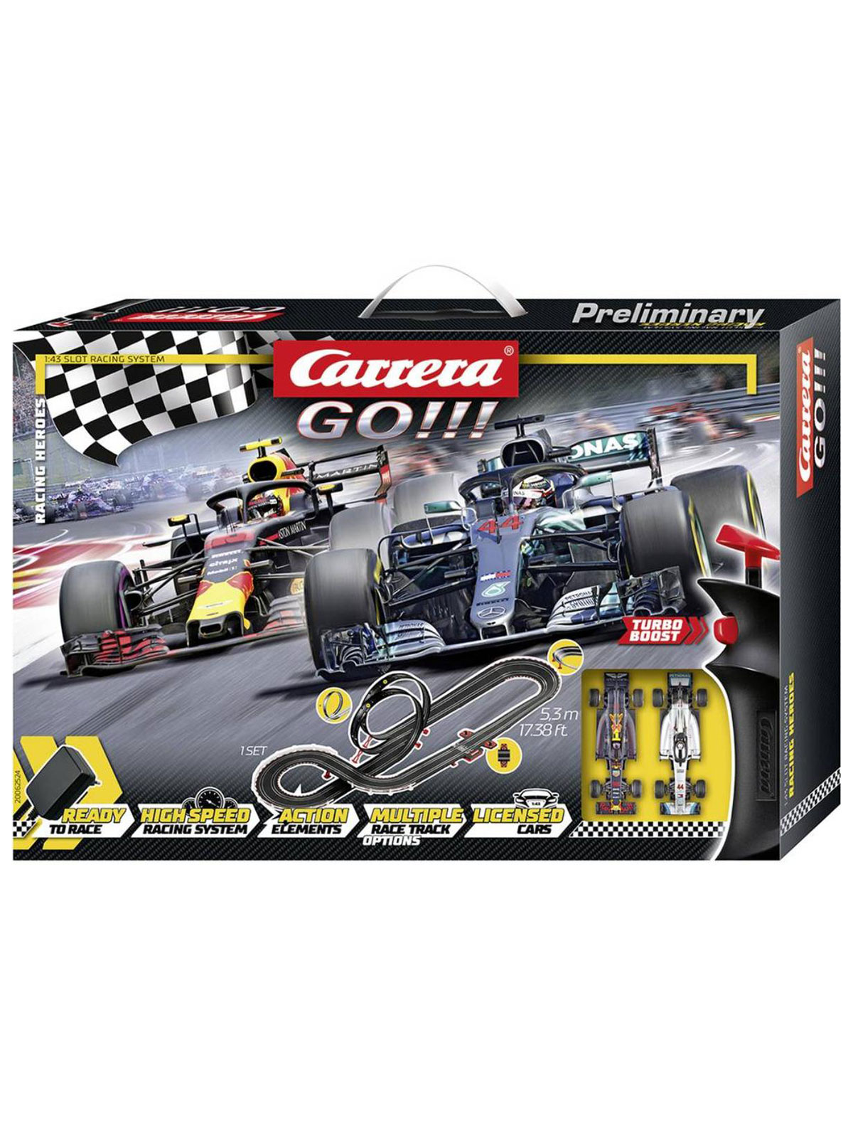 Игрушка CARRERA carrera go curve loop set track section part 1 43 slot car racing accessory