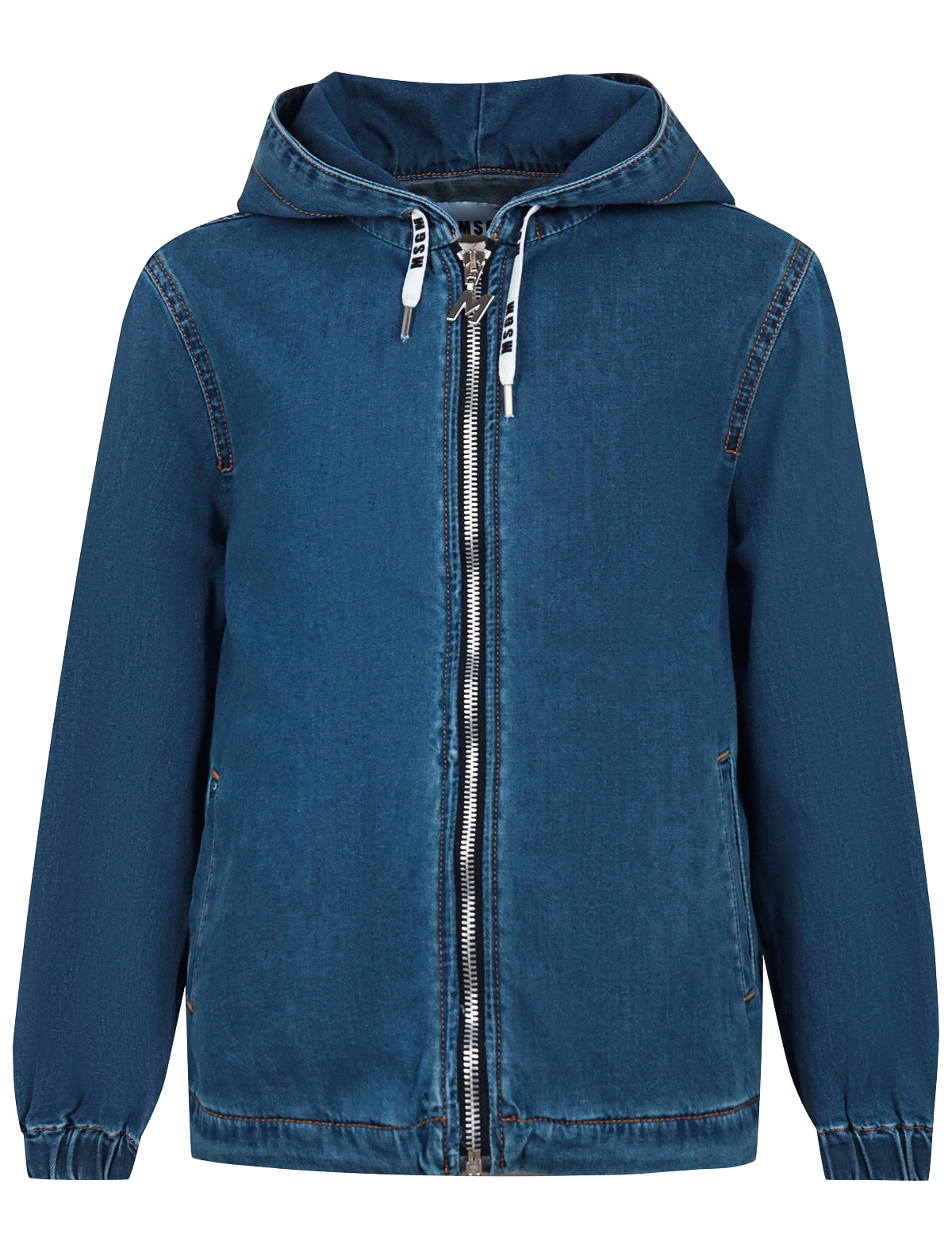Куртка MSGM 2165930, цвет синий, размер 13 1074509070542 - фото 1
