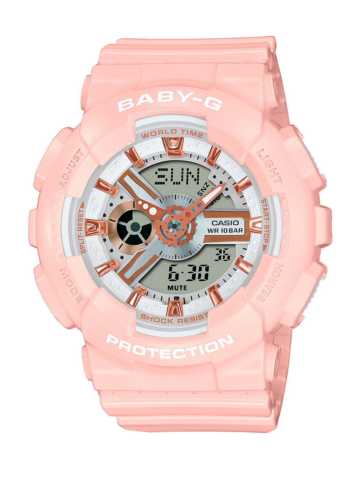 Часы CASIO 2590650, цвет розовый