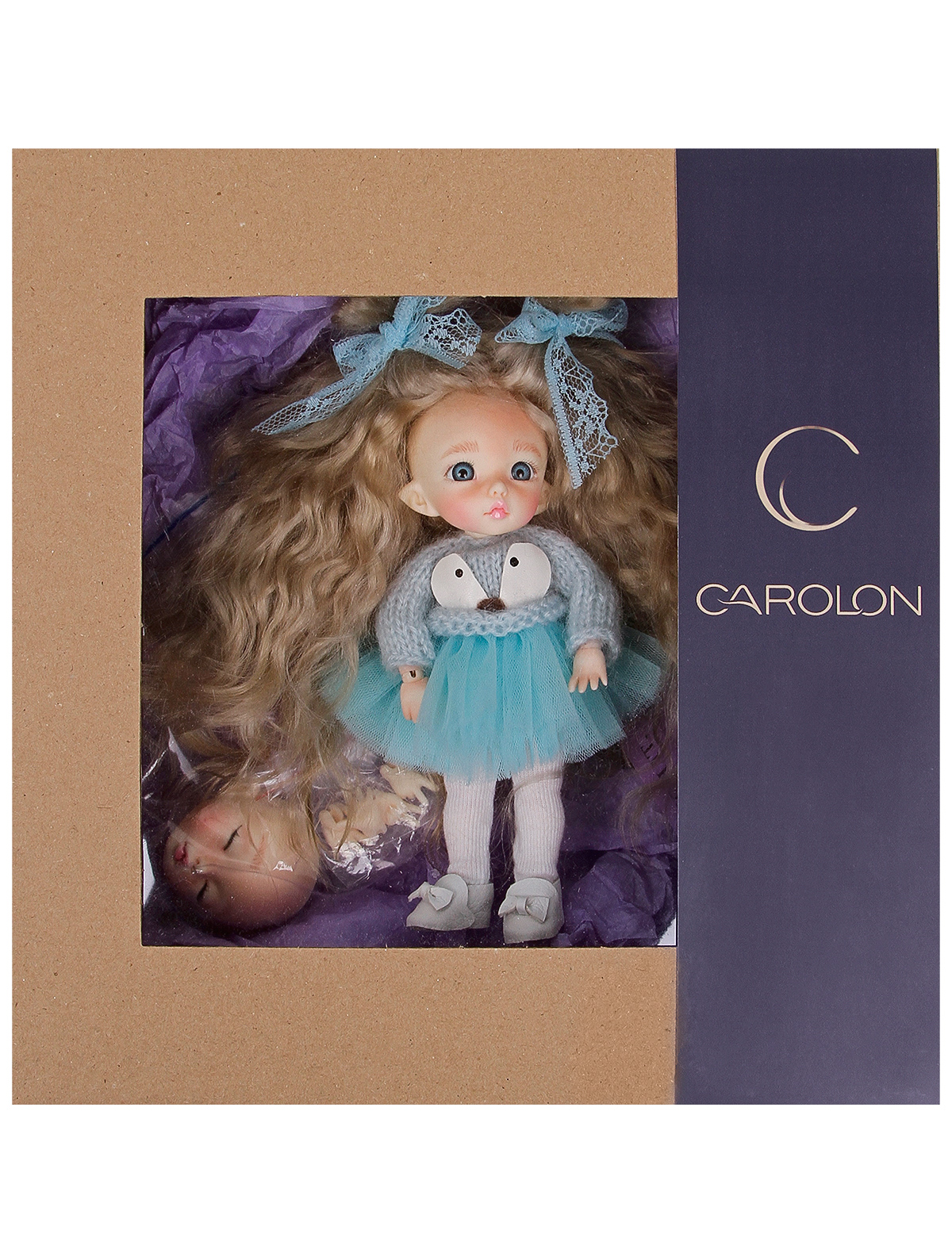 Купить 2256552, Кукла Carolon, голубой, 7114520080039