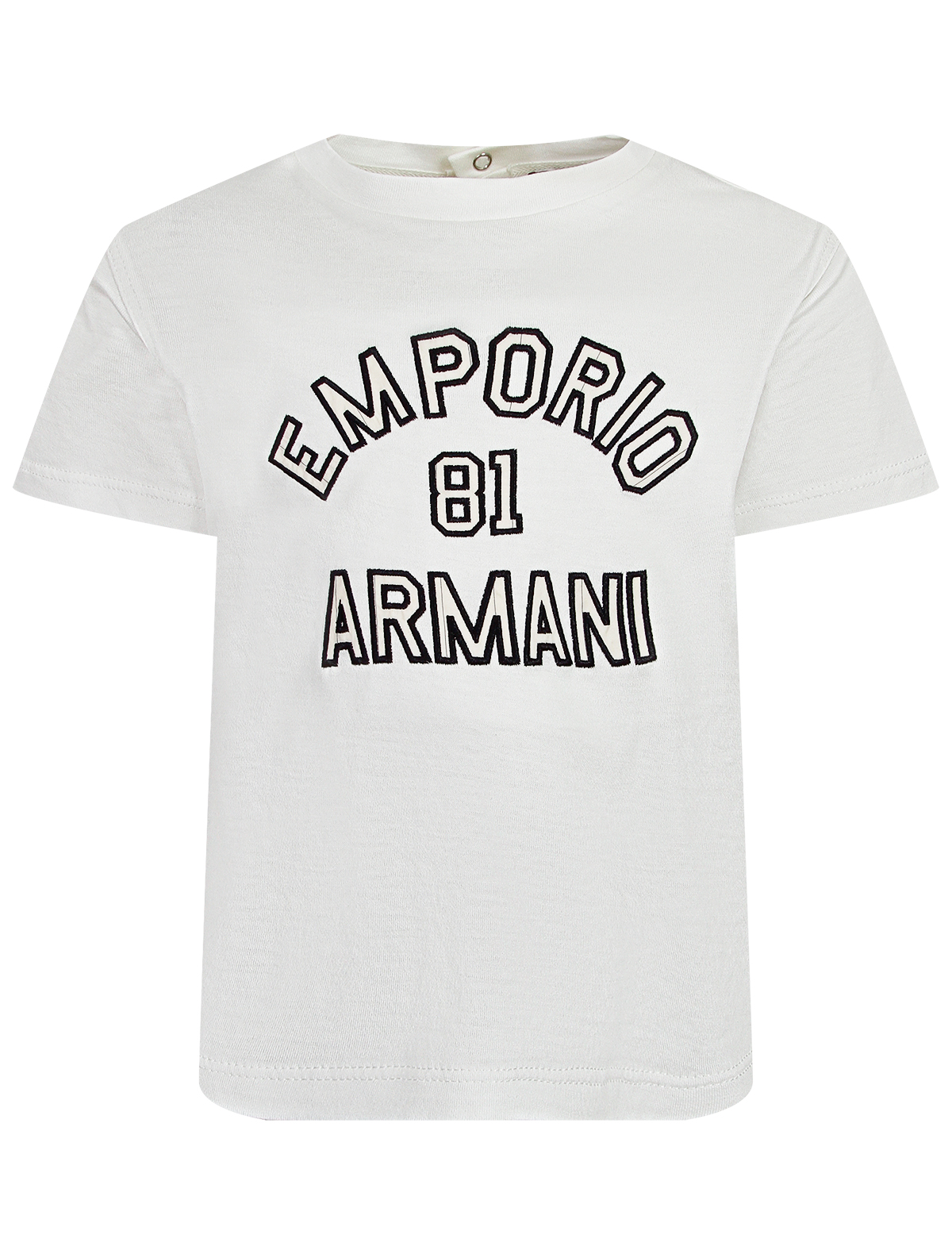 Футболка EMPORIO ARMANI 2565033, цвет белый, размер 12 1134619374357 - фото 1