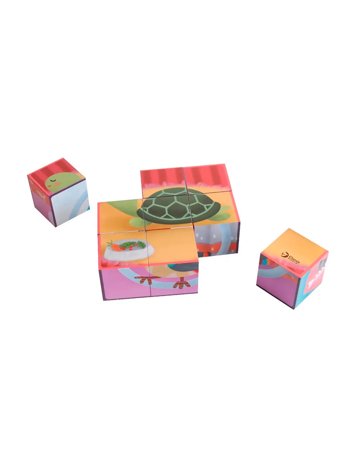 Кубики-пазлы: Домашние питомцы