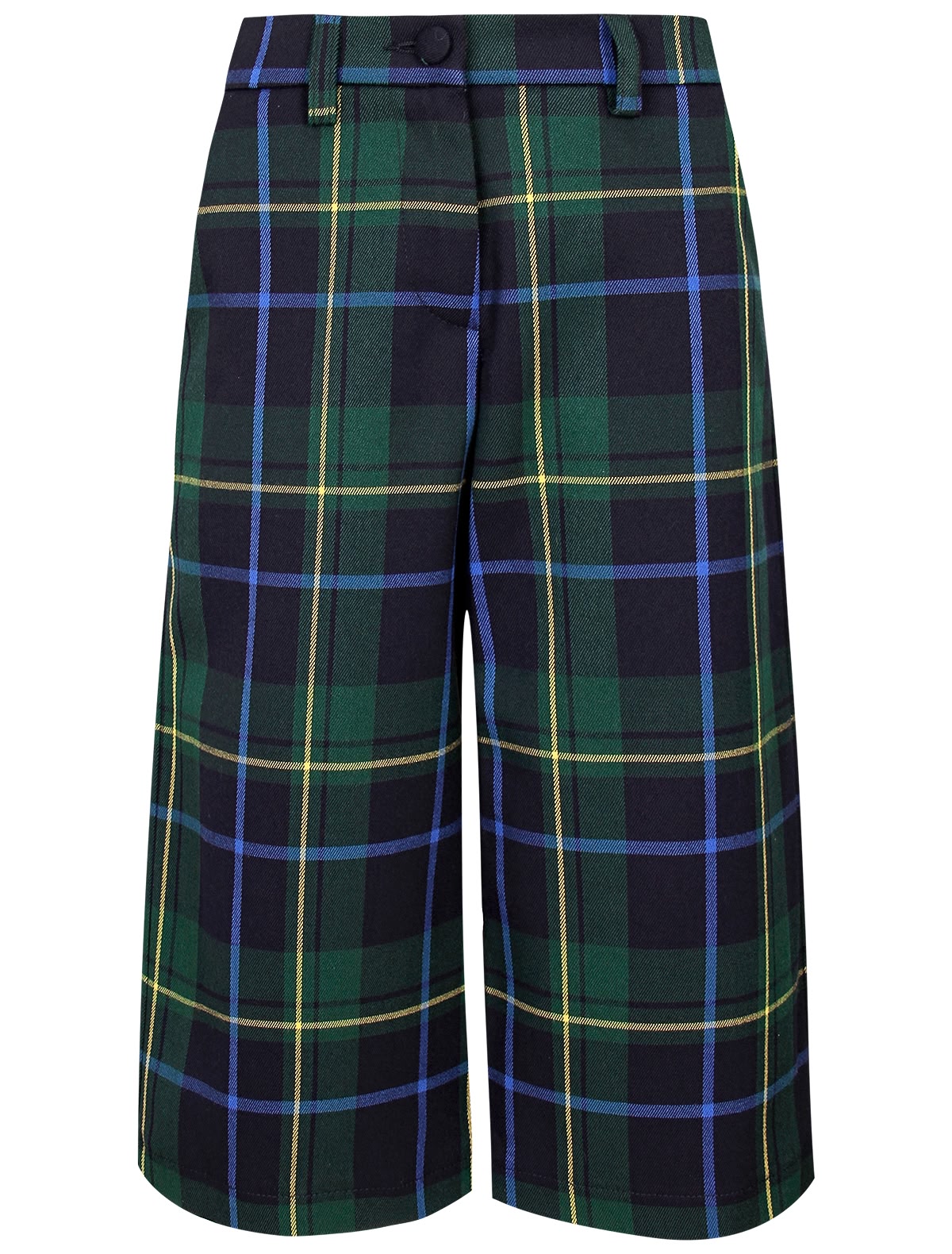 Брюки в цветную клетку