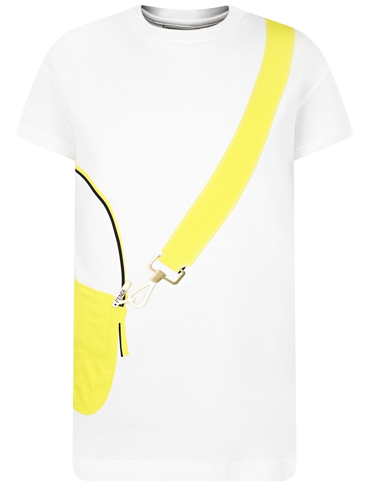 Футболка с принтом сумка