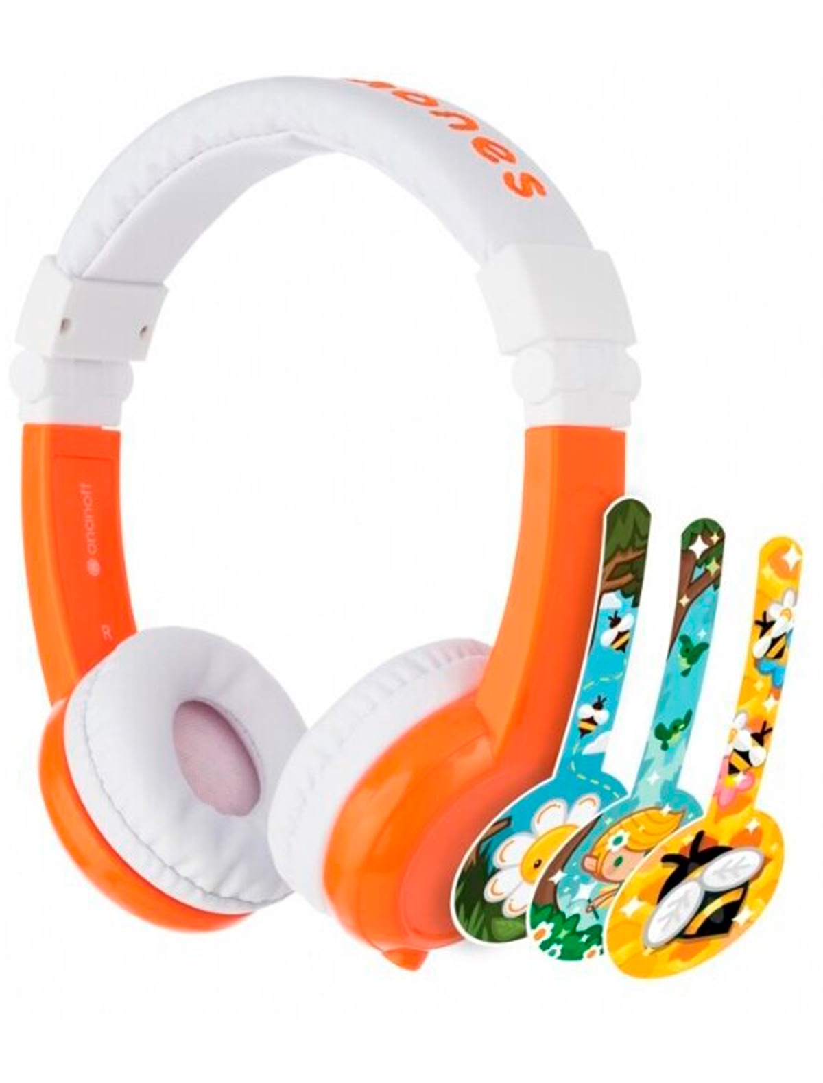 Наушники детские Explore Foldable with Mic Orange