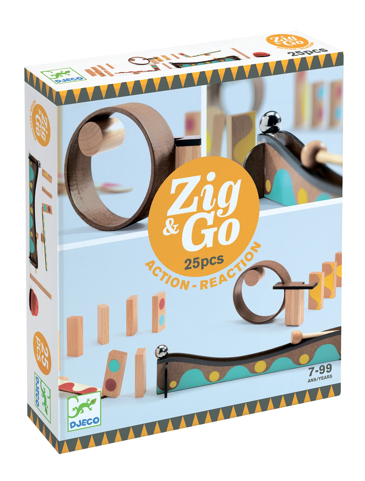 Конструктор "zig&go" 25 деталей