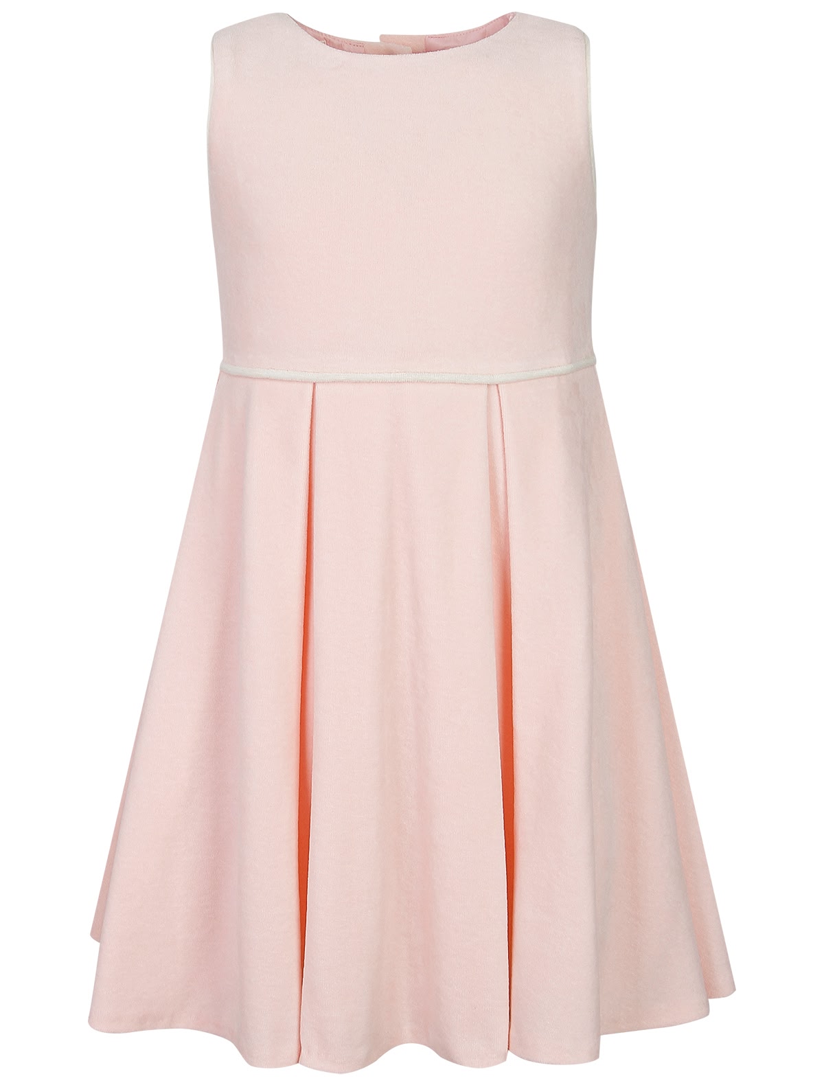 Розовое платье без рукавов