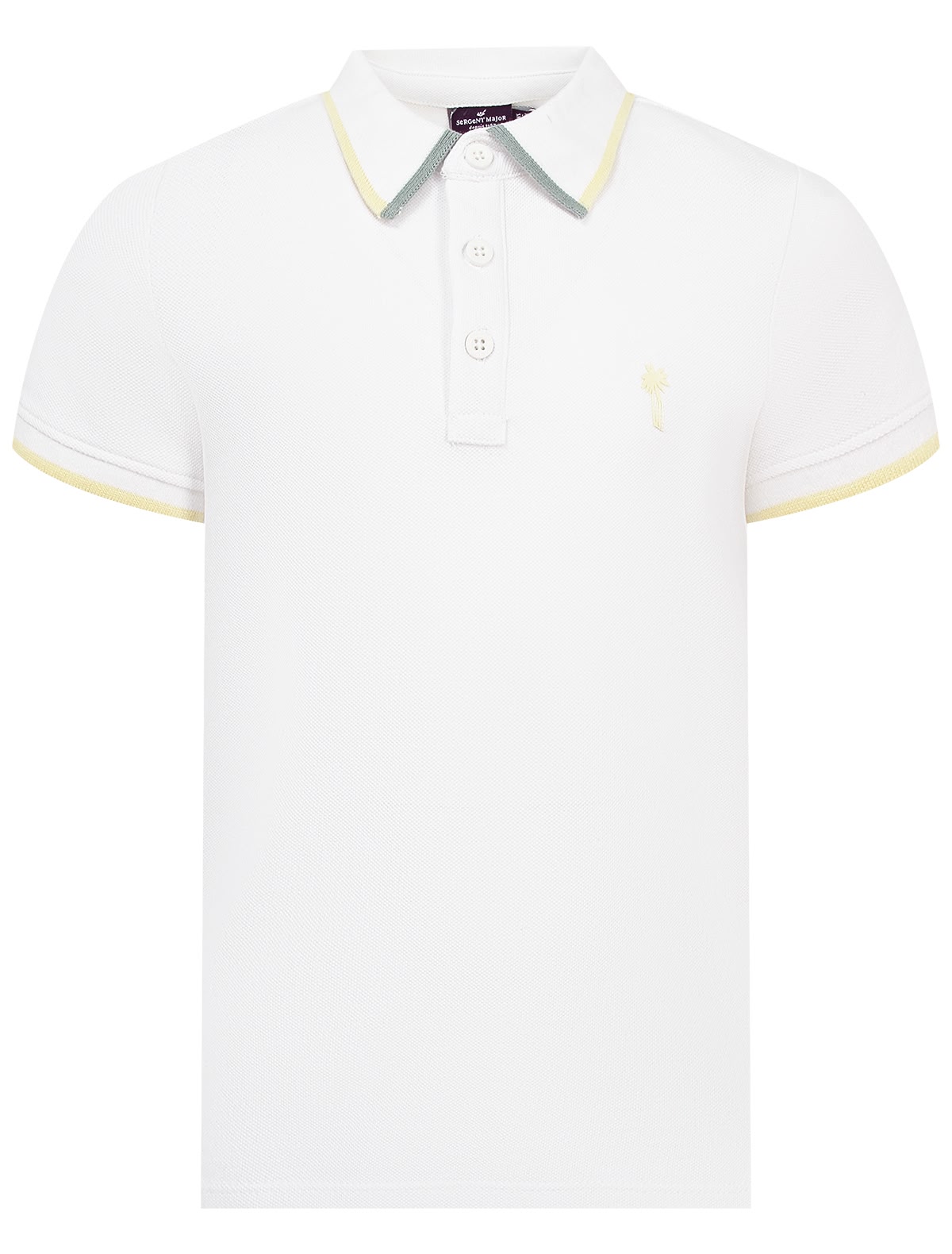 Поло с цветным кантом