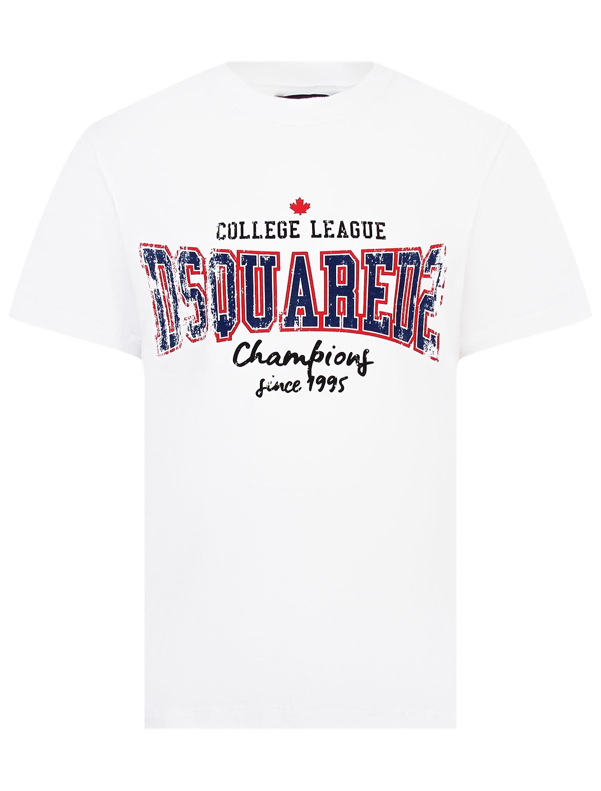 Футболка с принтом логотипа