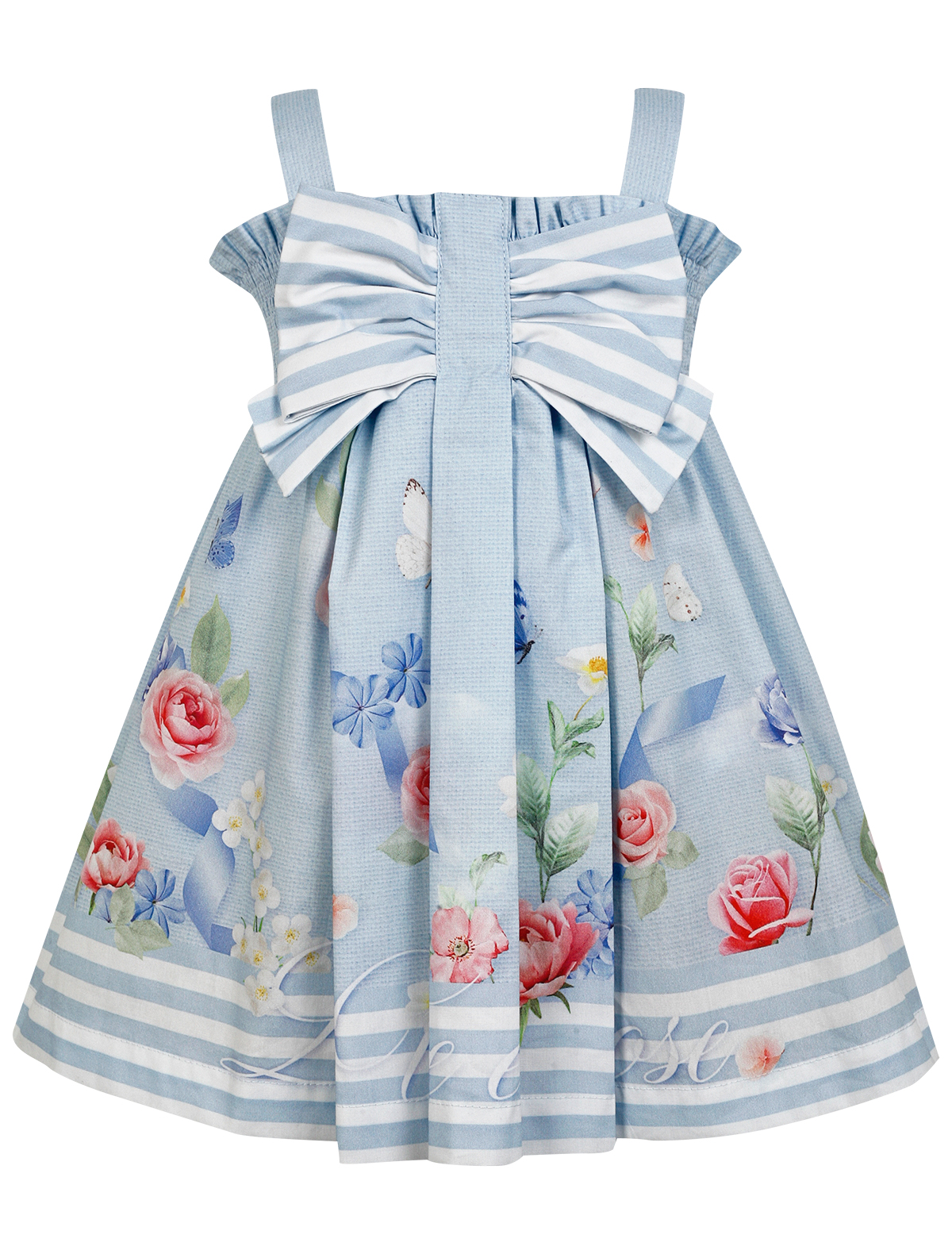 Платье Lapin House 2426476, цвет голубой, размер 6 1054609276402 - фото 1