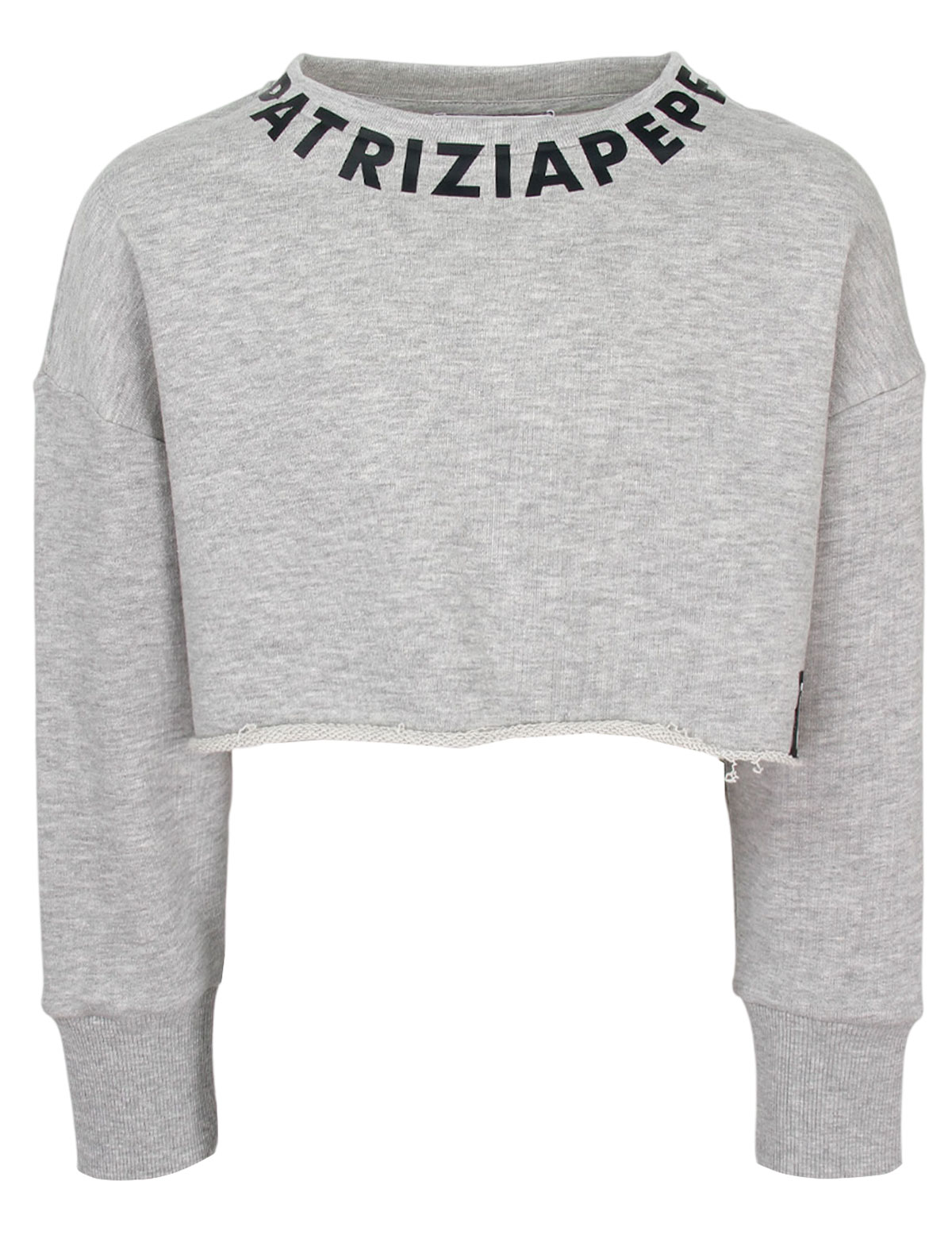 Свитшот оттенка серый меланж