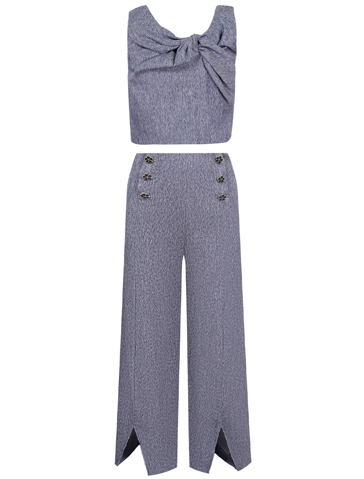 Комплект из брюк и топа