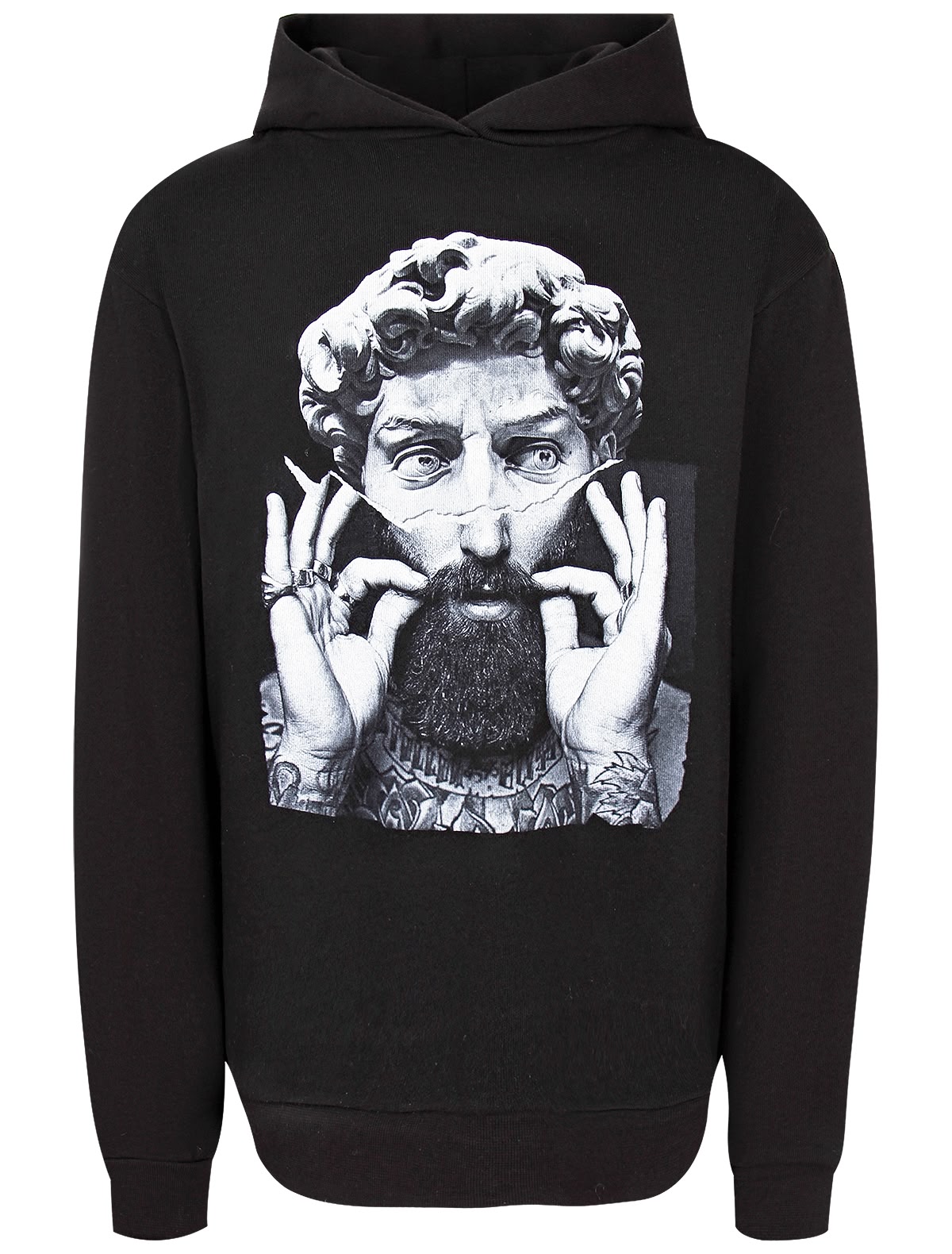 Худи с коллажем