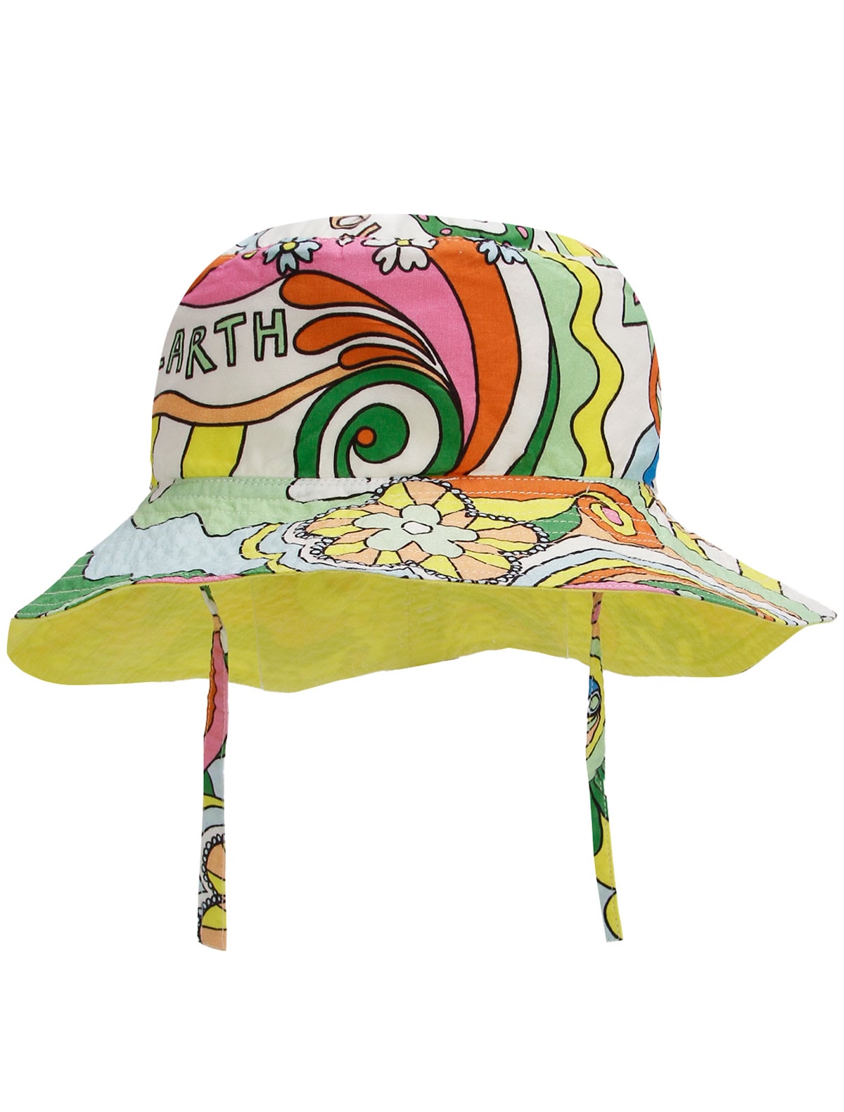 Панама с абстрактным принтом