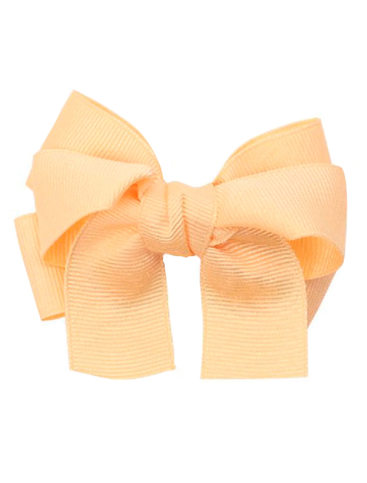 Заколка- зажим "желтый бант"