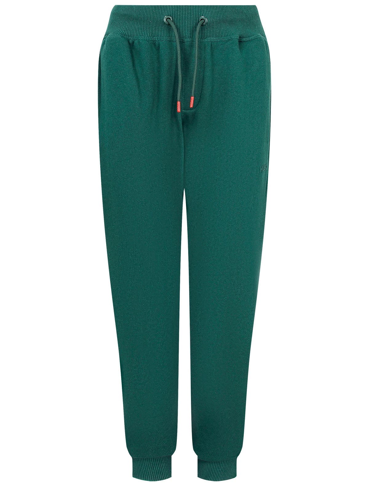 Зелёные спортивные брюки