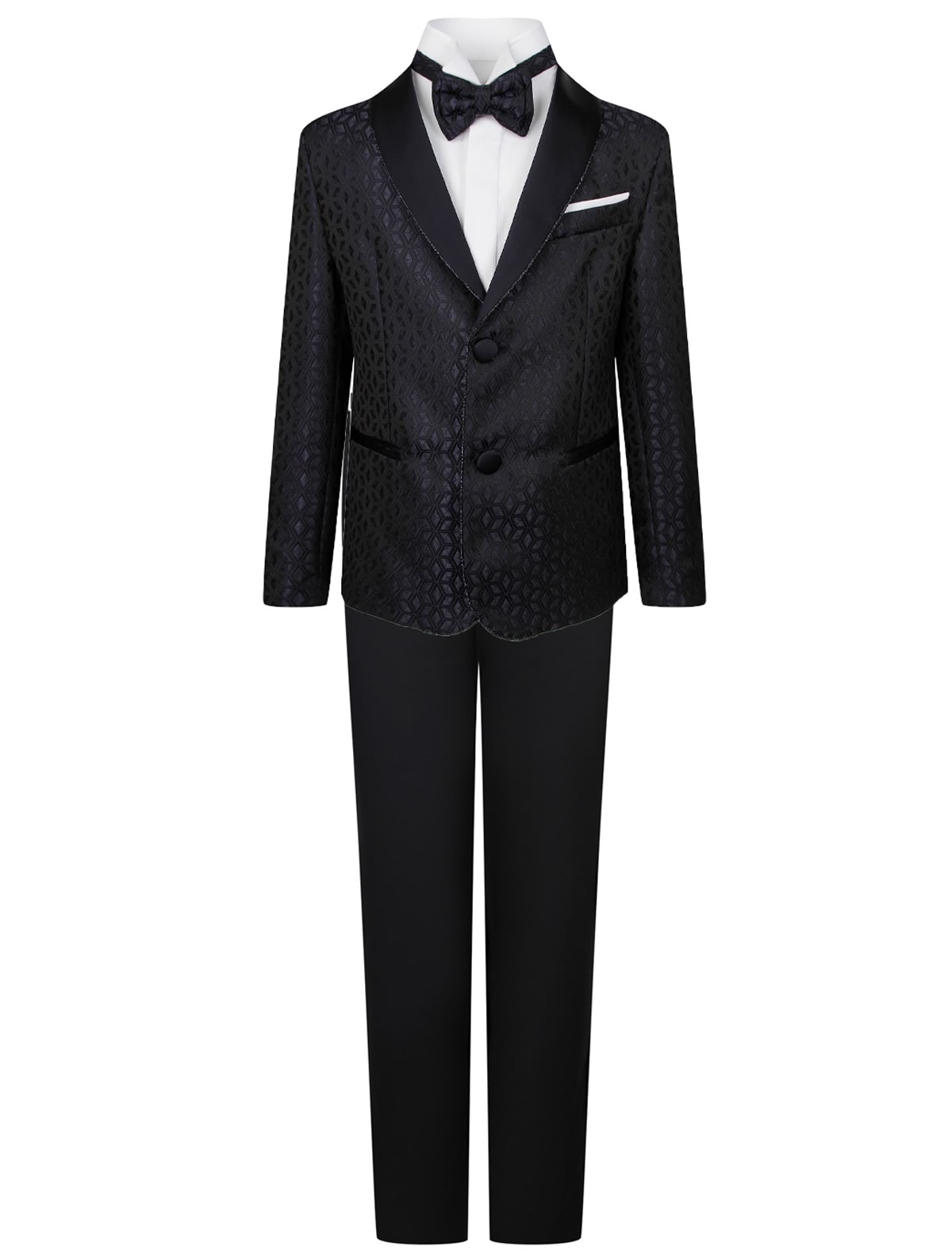 Костюм из 4 изд. синего цвета