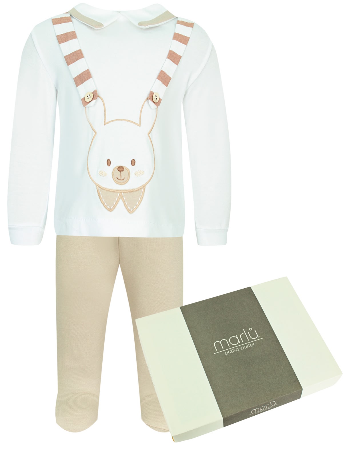 Комплект из свитшота и ползунков