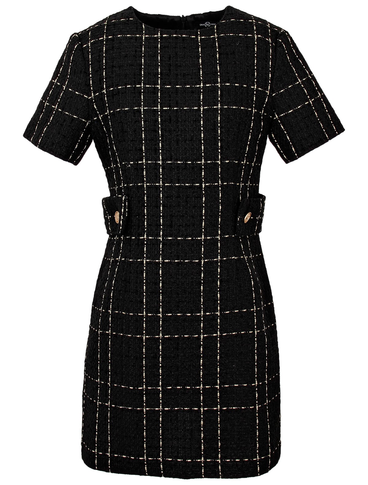 Твидовое платье